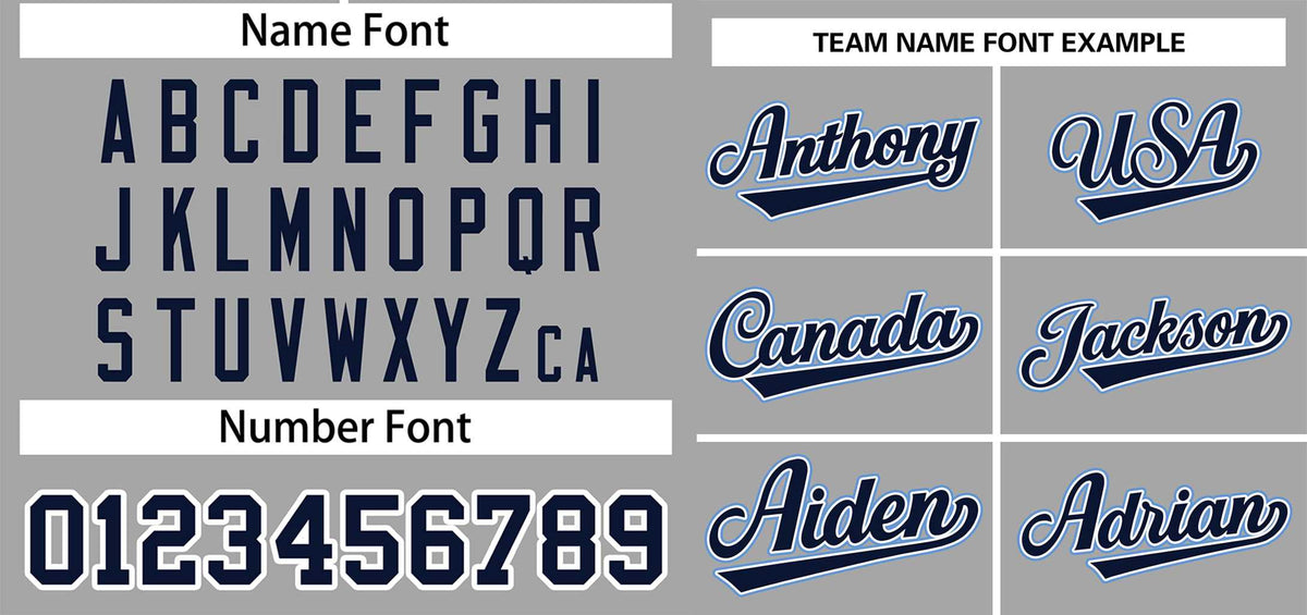 Maillot de baseball authentique à deux boutons, style classique, gris, bleu marine et bleu clair