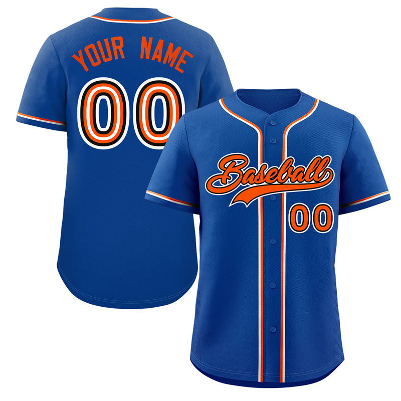 Custom Blue Ice Cream Cone Graffiti Pattern Fashion Authentic Baseball Jersey From Evan Neufang|KXKSHOP