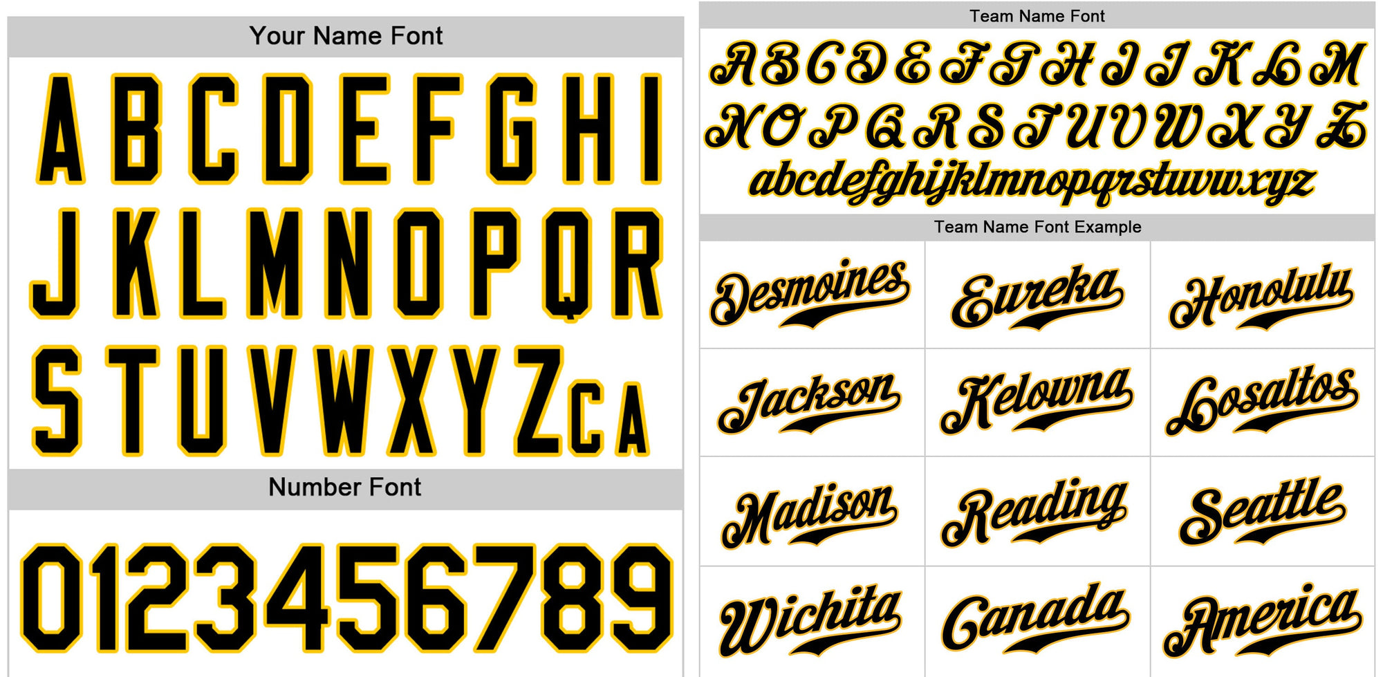 Custom White Black-Yellow Classic Style Authentic Baseball Jersey