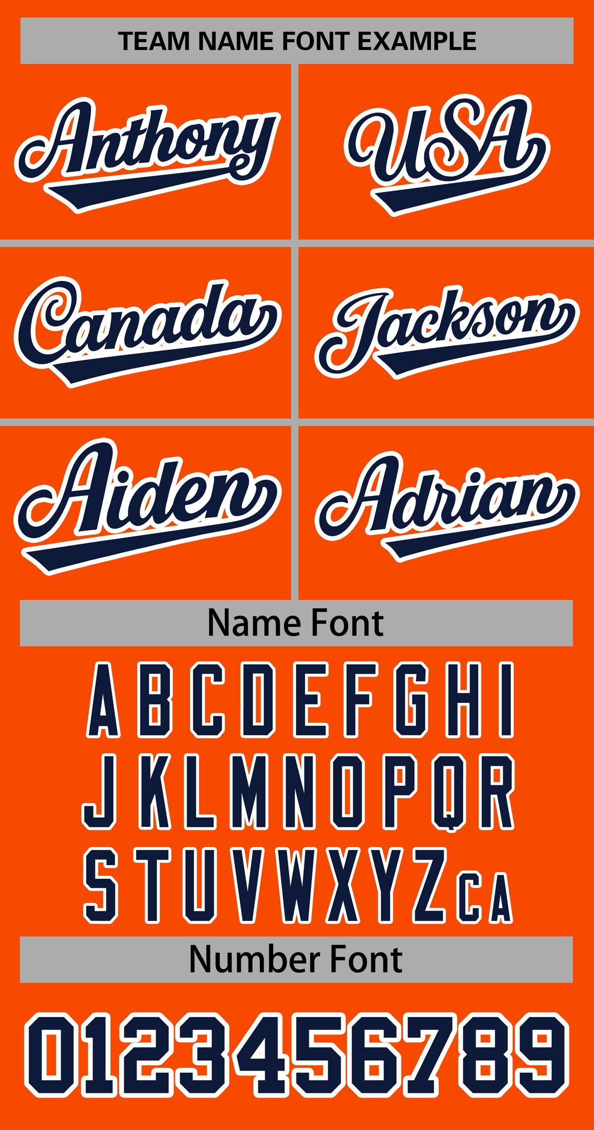 Custom Orange Navy-White Classic Style Baseball Jersey For Women