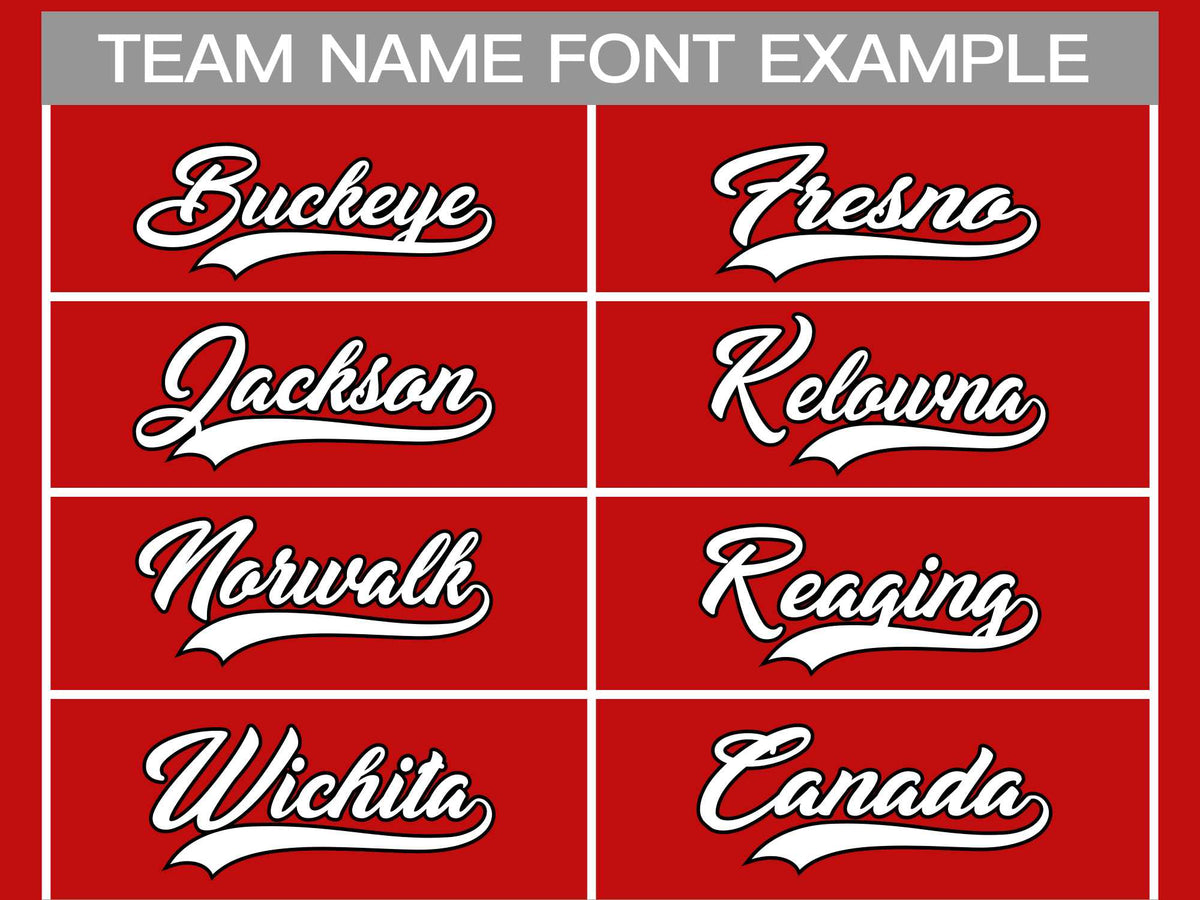 Custom Red White-Black Classic Style Hockey Jersey | KXKSHOP