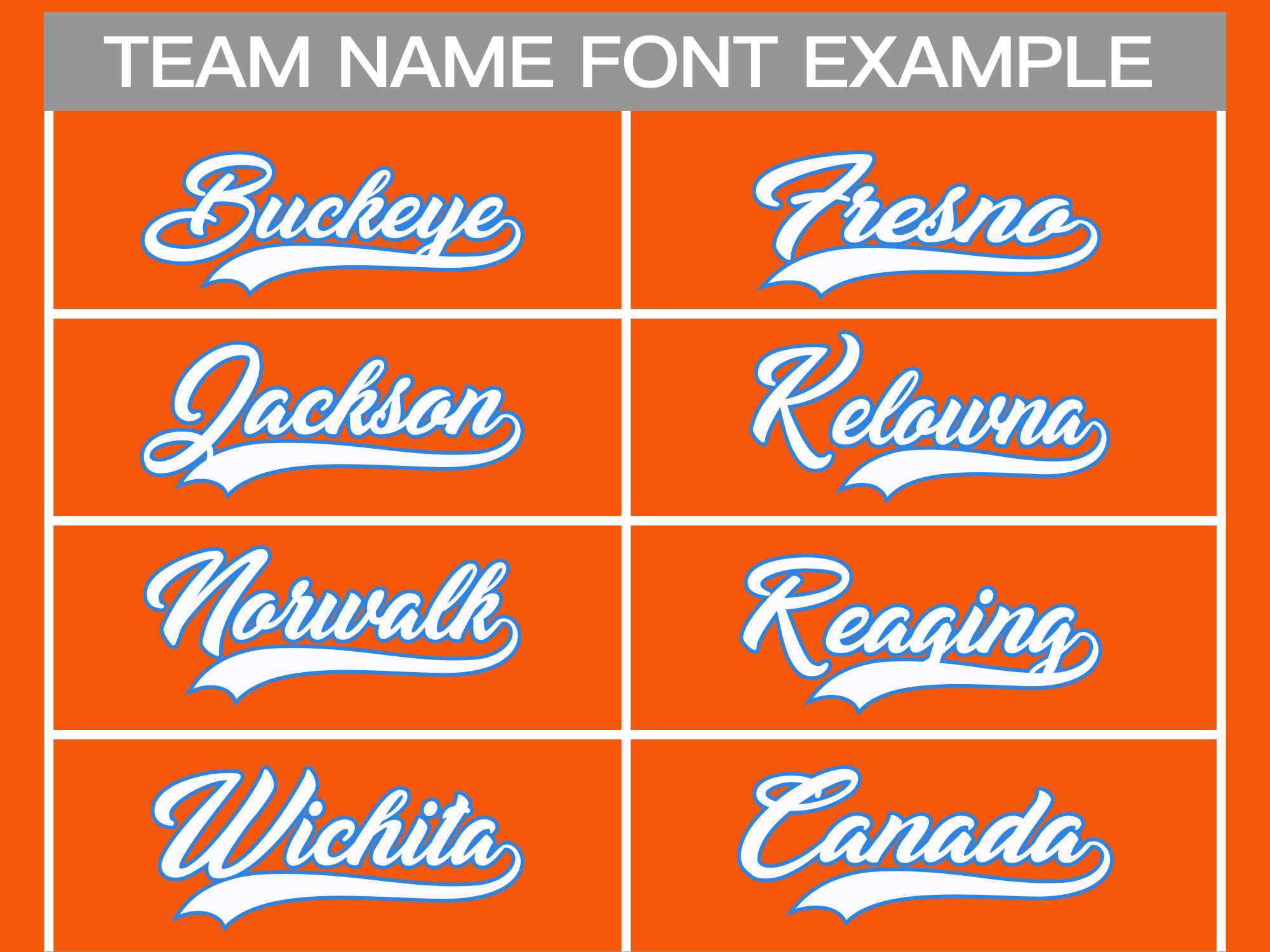 Custom Orange White-Powder Blue Classic Style Hockey Jersey | KXKSHOP