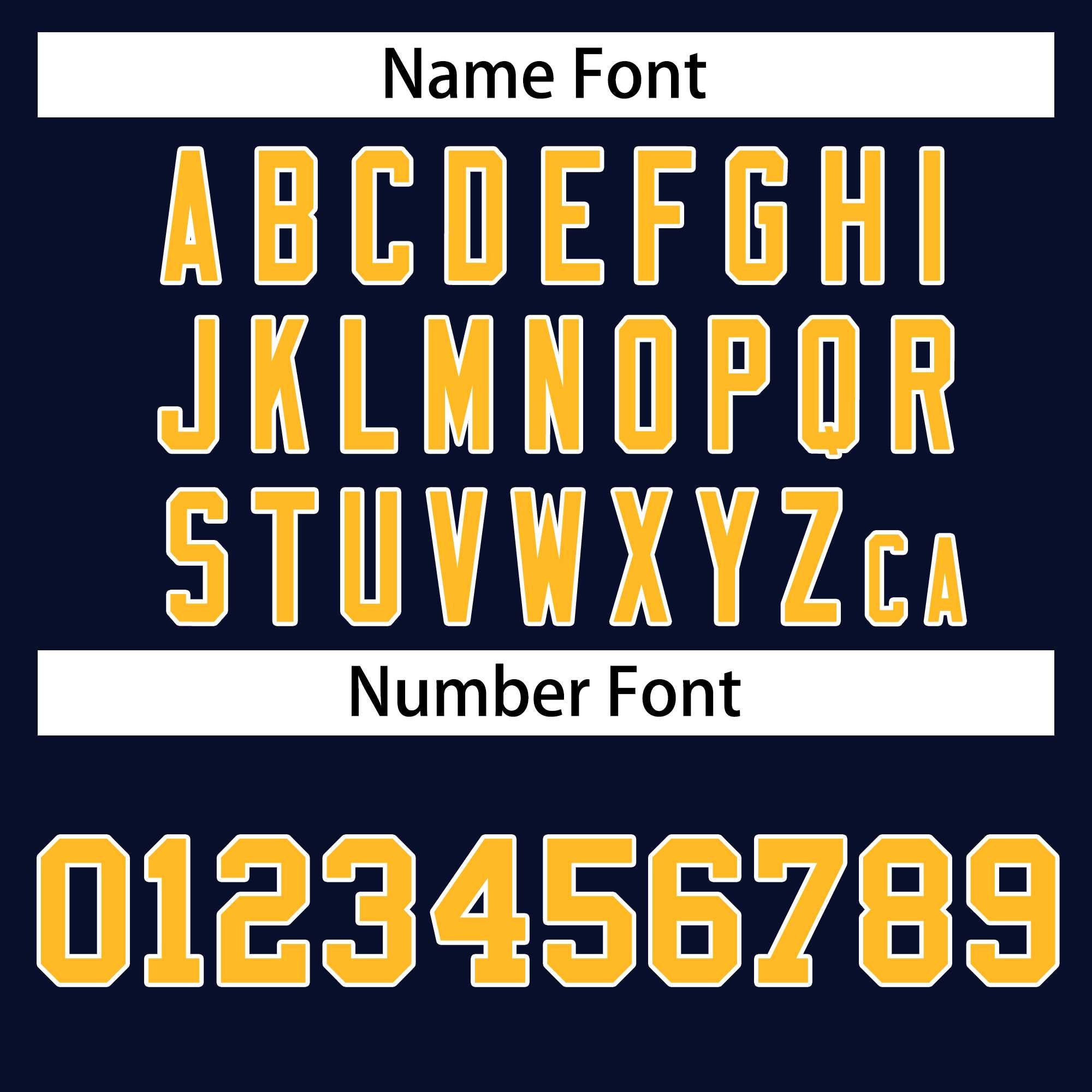 Custom Navy Gold-White Classic Style Hockey Jersey | KXKSHOP