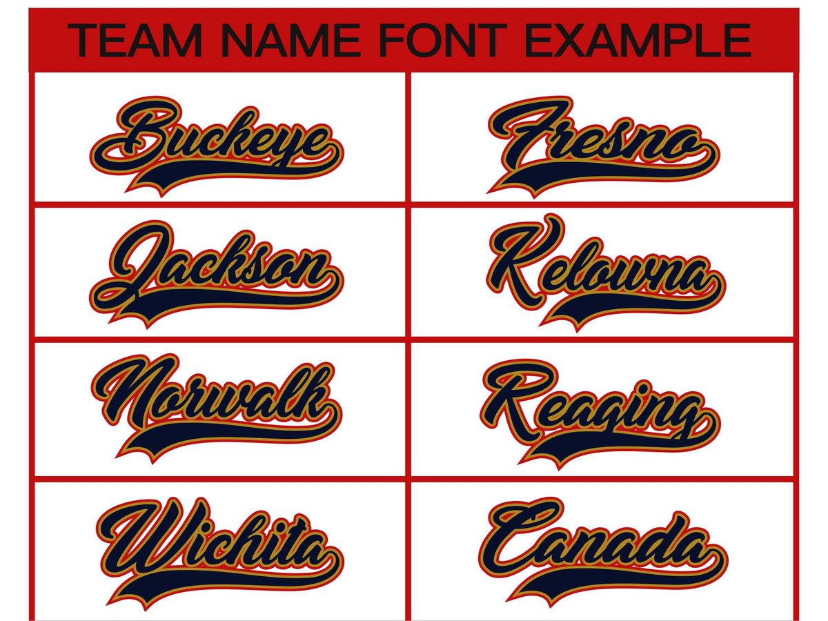 Custom White Navy Old Gold-Red Classic Style Hockey Jersey | KXKSHOP