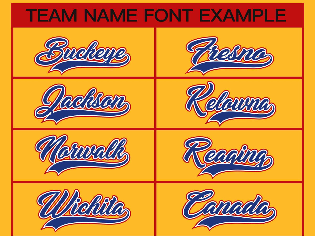 Custom Gold Royal White-Red Classic Style Hockey Jersey | KXKSHOP