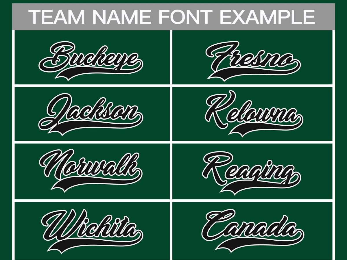 Custom Green Black-White Classic Style Hockey Jersey | KXKSHOP