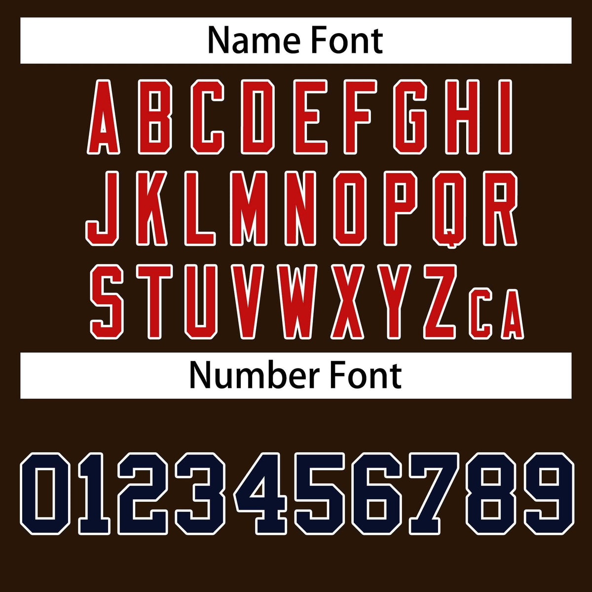 Custom Brown Navy White-Red Classic Style Hockey Jersey | KXKSHOP