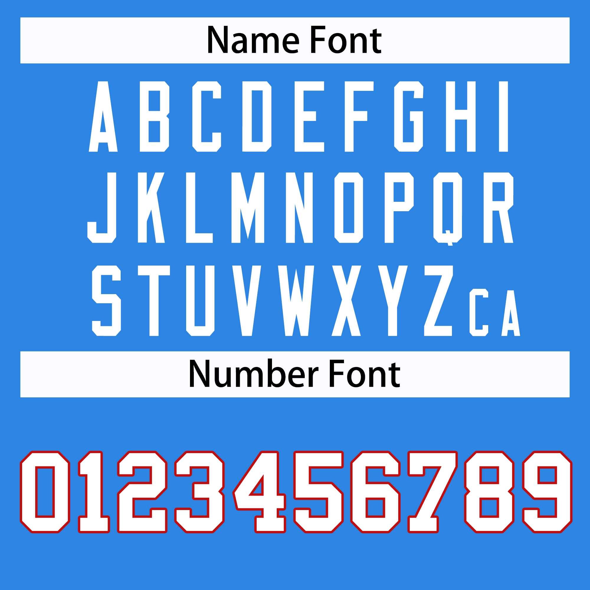 Custom Powder Blue Red-White Classic Style Hockey Jersey | KXKSHOP