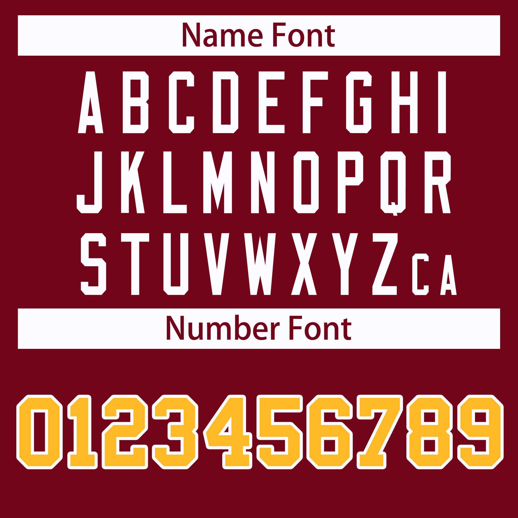 Custom Crimson Gold-White Classic Style Hockey Jersey | KXKSHOP