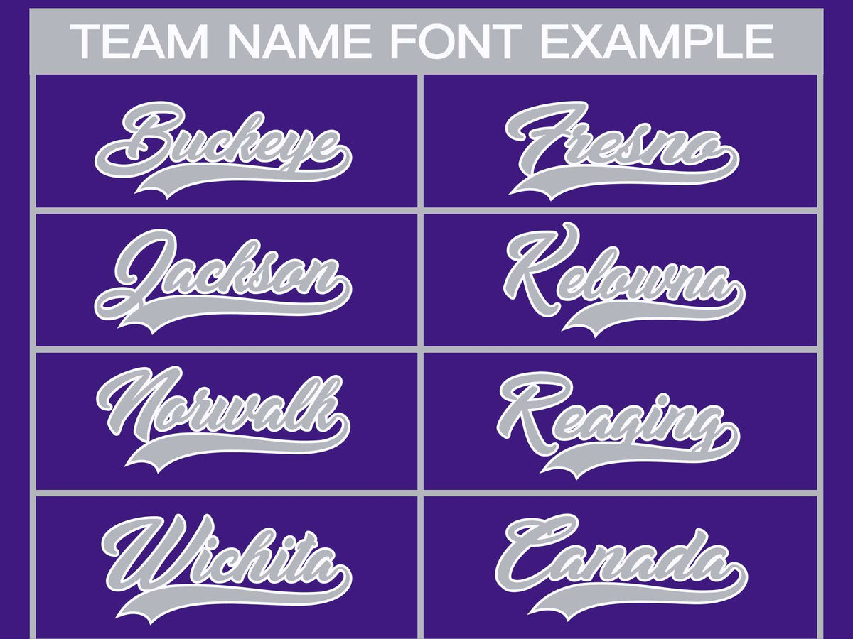 Custom Purple Gray-White Classic Style Hockey Jersey | KXKSHOP