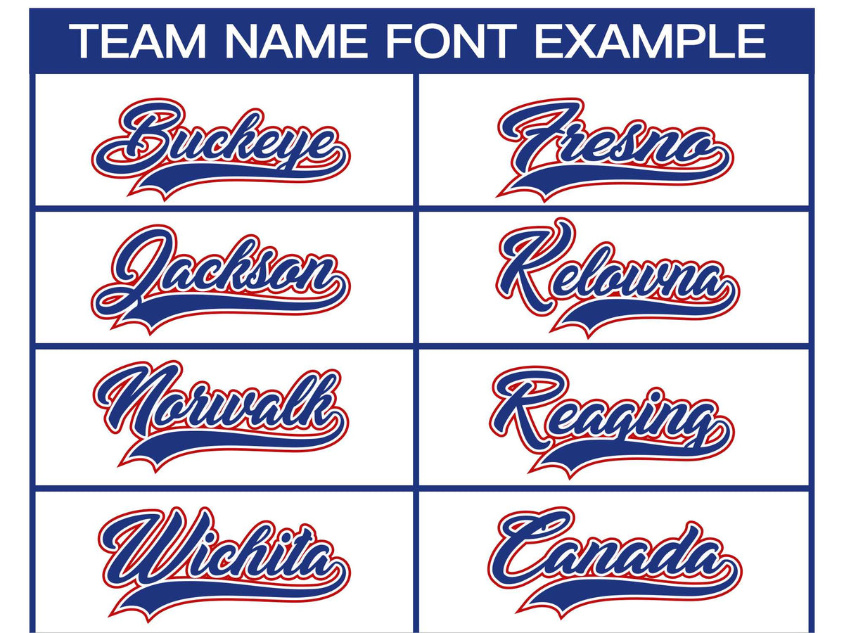 Custom White Royal White-Red Classic Style Hockey Jersey | KXKSHOP