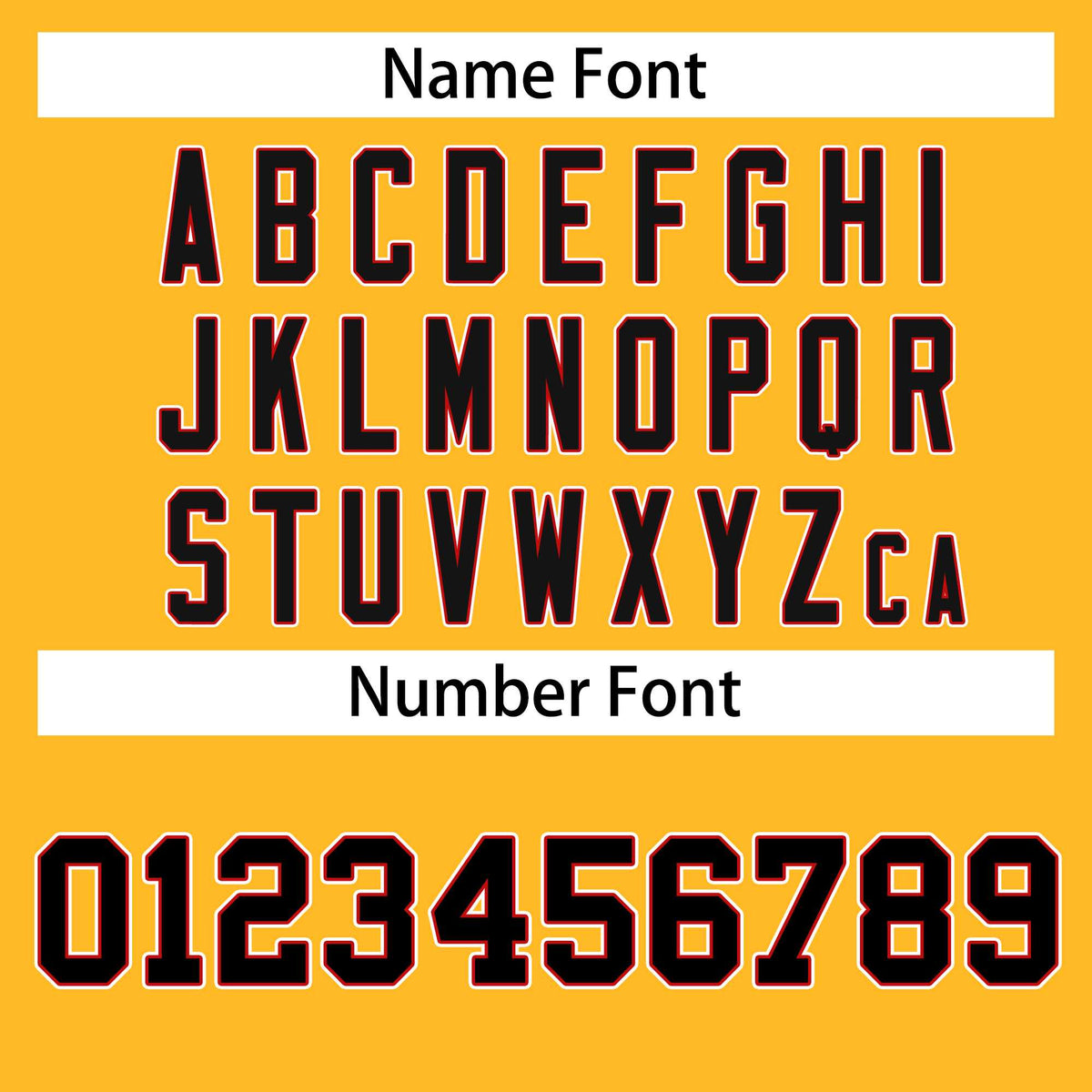 Custom Gold Black Red-White Classic Style Hockey Jersey | KXKSHOP