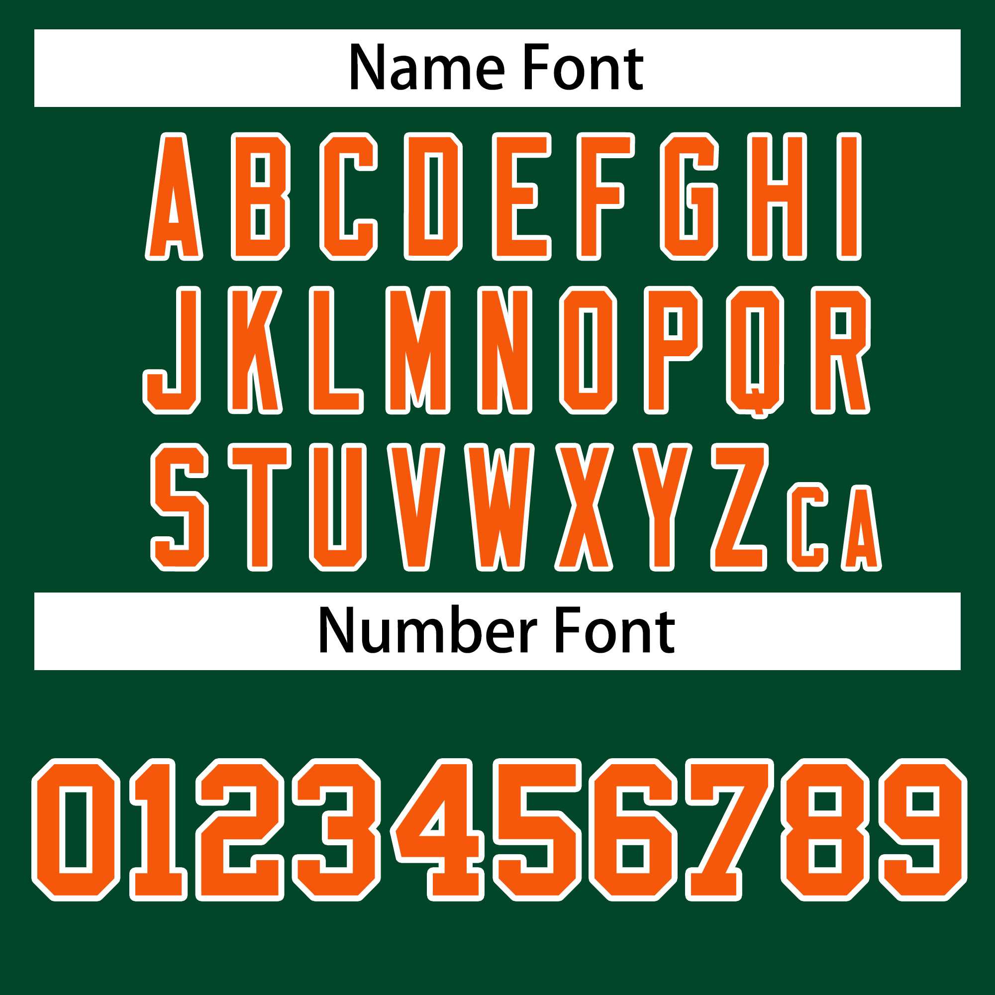 Custom Green Orange-White Classic Style Hockey Jersey | KXKSHOP