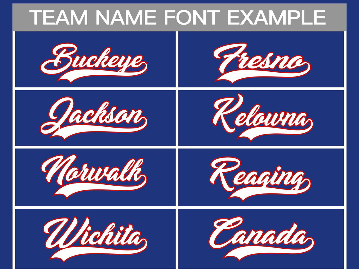 Custom Royal White-Red Classic Style Hockey Jersey | KXKSHOP