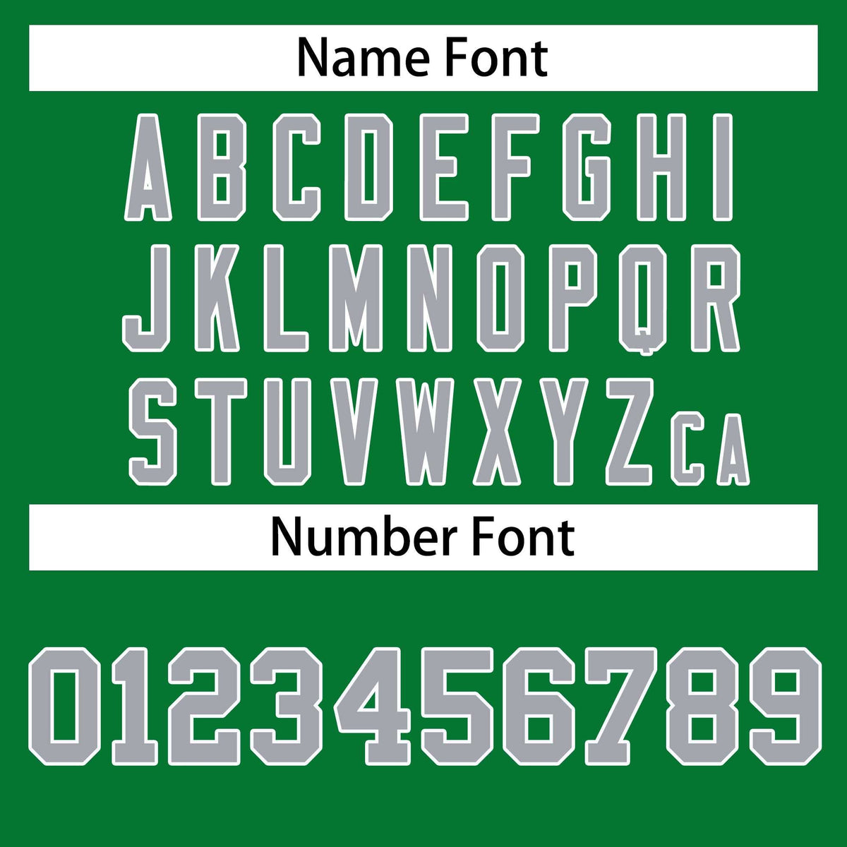 Custom Kelly Green Gray-White Classic Style Hockey Jersey | KXKSHOP