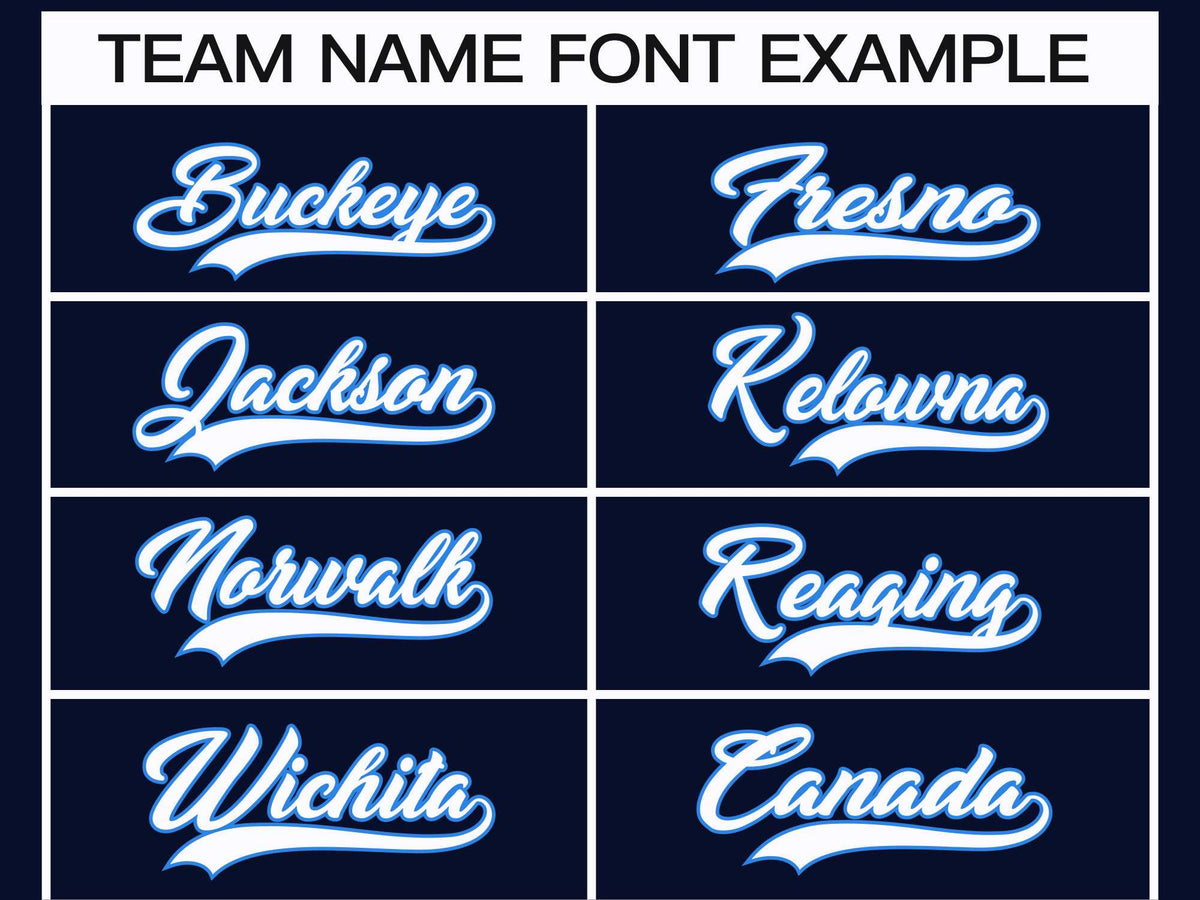 Custom Navy White-Powder Blue Classic Style Hockey Jersey | KXKSHOP