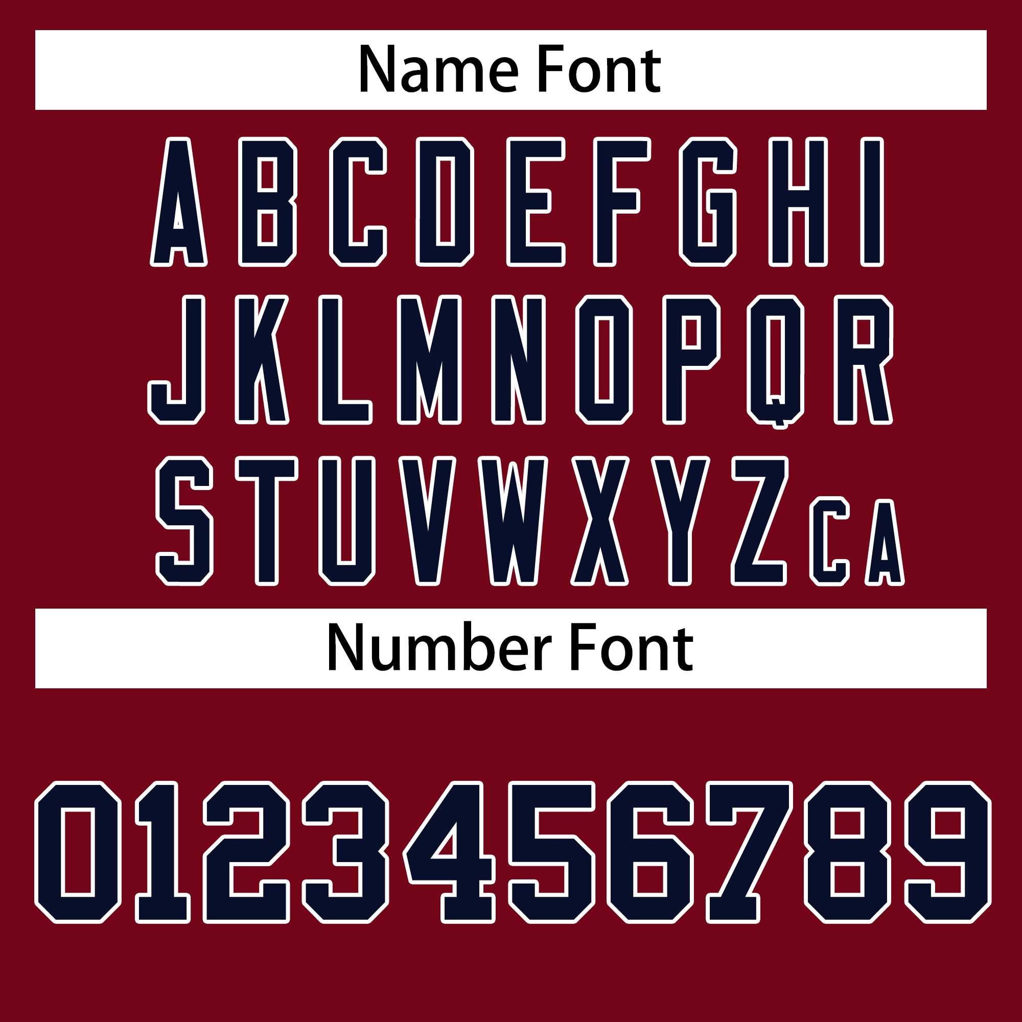 Custom Crimson Navy-White Classic Style Hockey Jersey | KXKSHOP