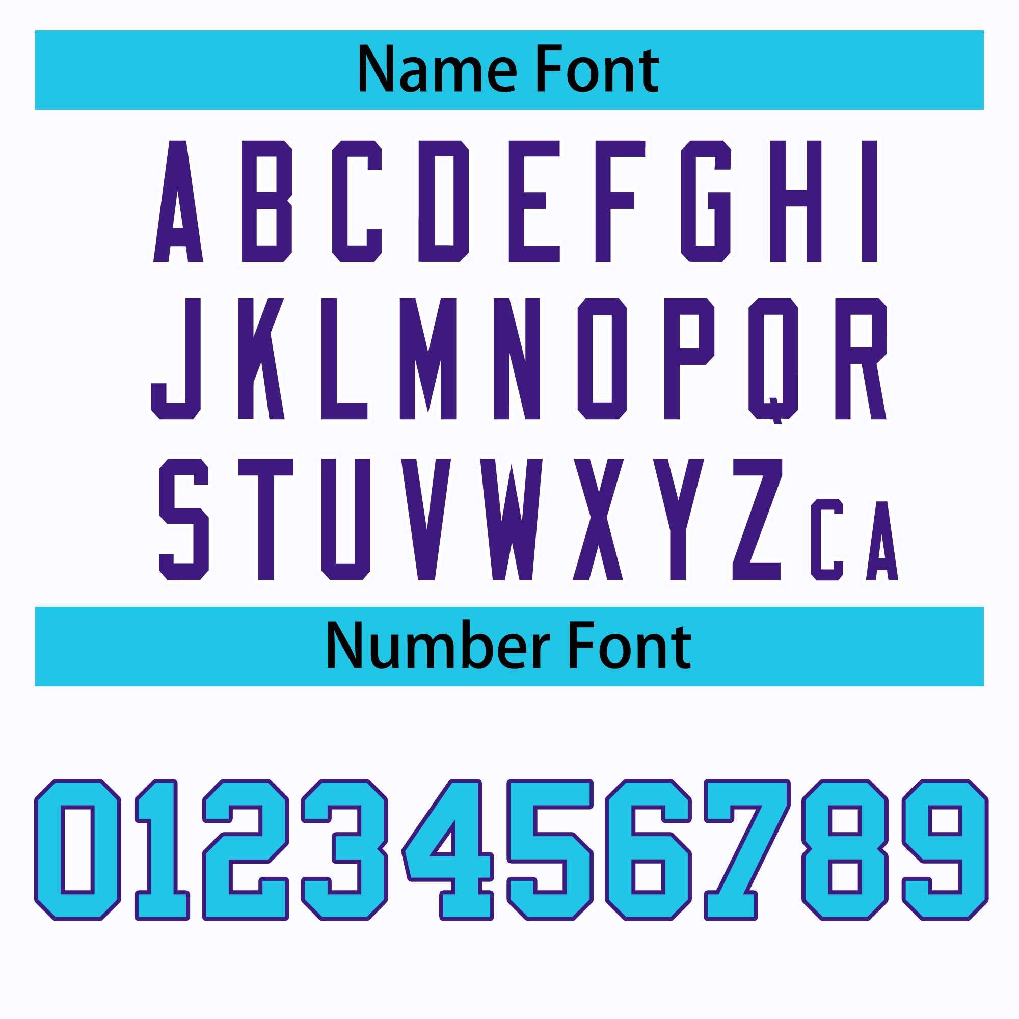 Custom White Purple-Powder Blue Classic Style Hockey Jersey | KXKSHOP