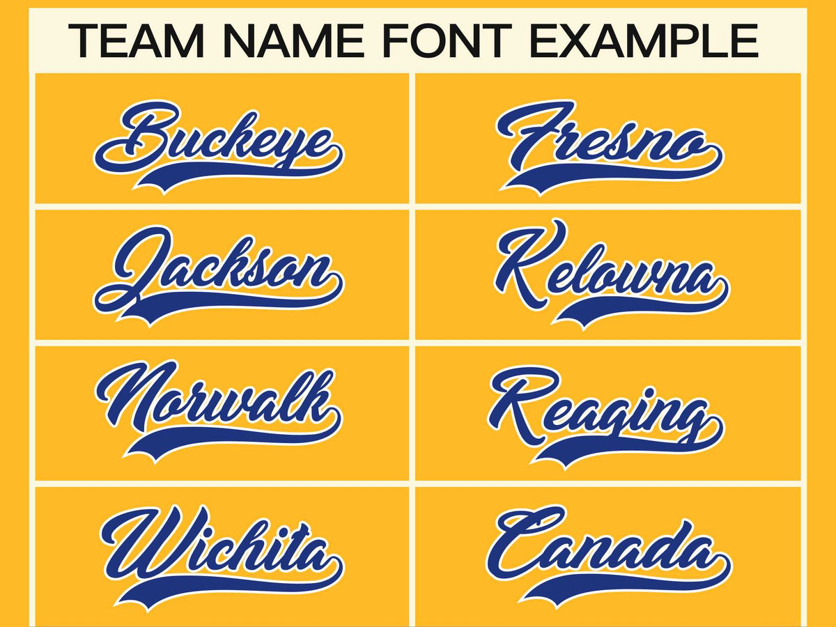 Custom Gold Royal-White Classic Style Hockey Jersey | KXKSHOP