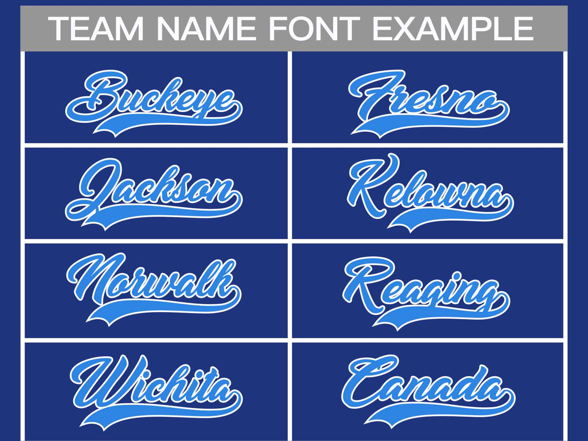 Custom Royal Light Blue-White Classic Style Hockey Jersey | KXKSHOP