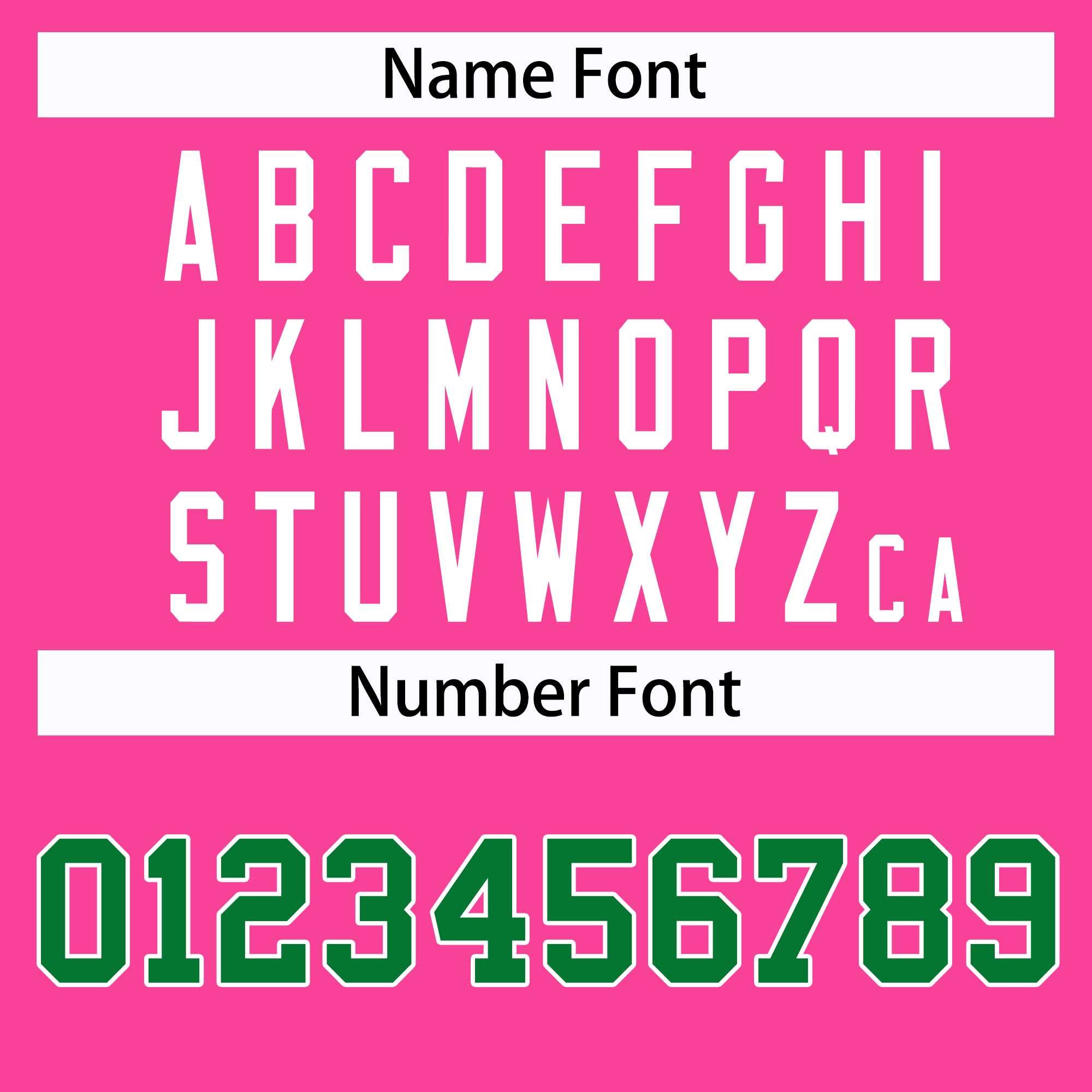 Custom Pink Kelly Green-White Classic Style Hockey Jersey | KXKSHOP