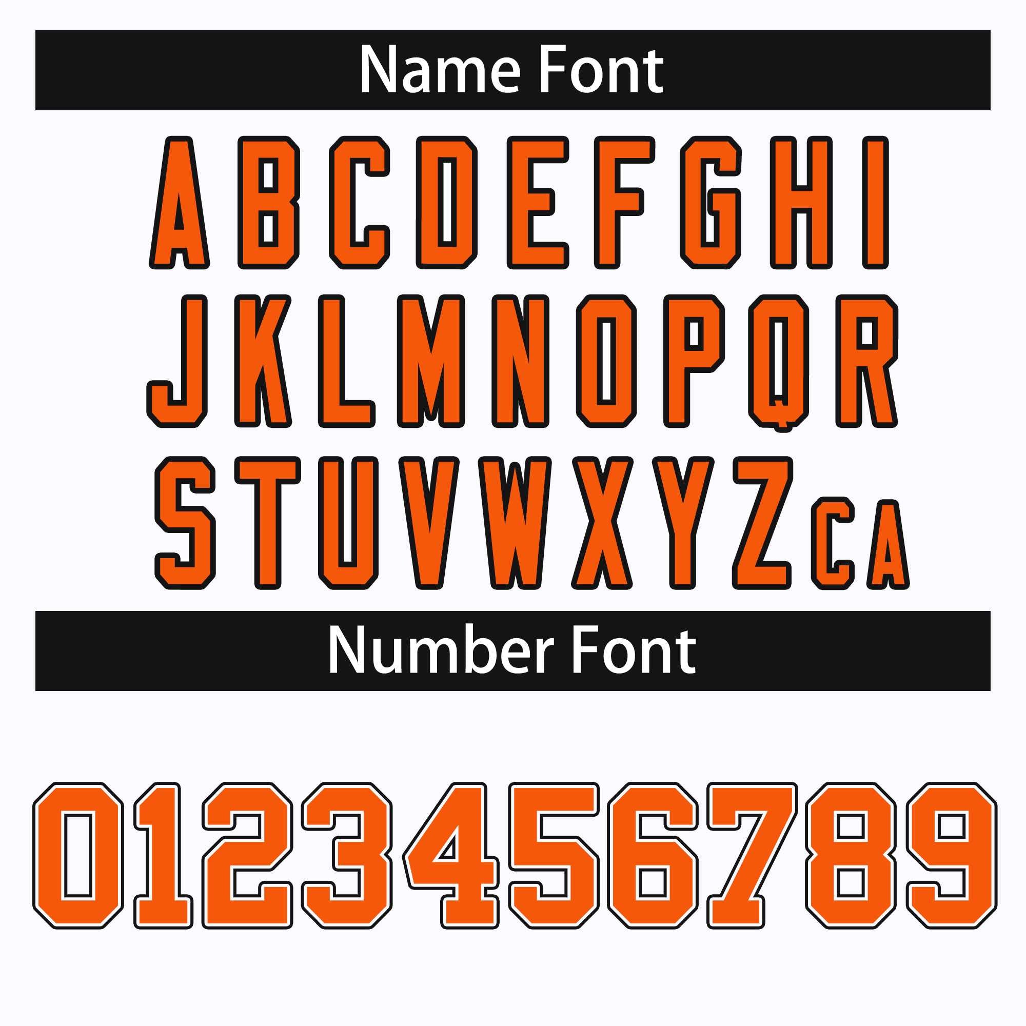 Custom White Orange White-Black Classic Style Hockey Jersey | KXKSHOP