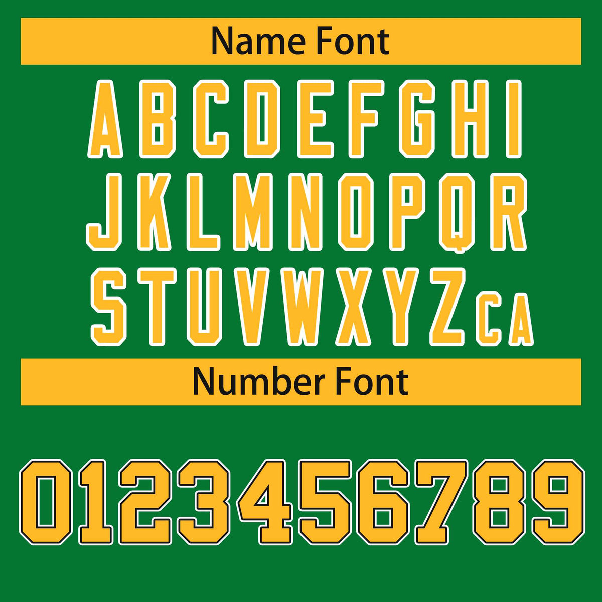 Custom Kelly Green Gold Black-White Classic Style Hockey Jersey | KXKSHOP