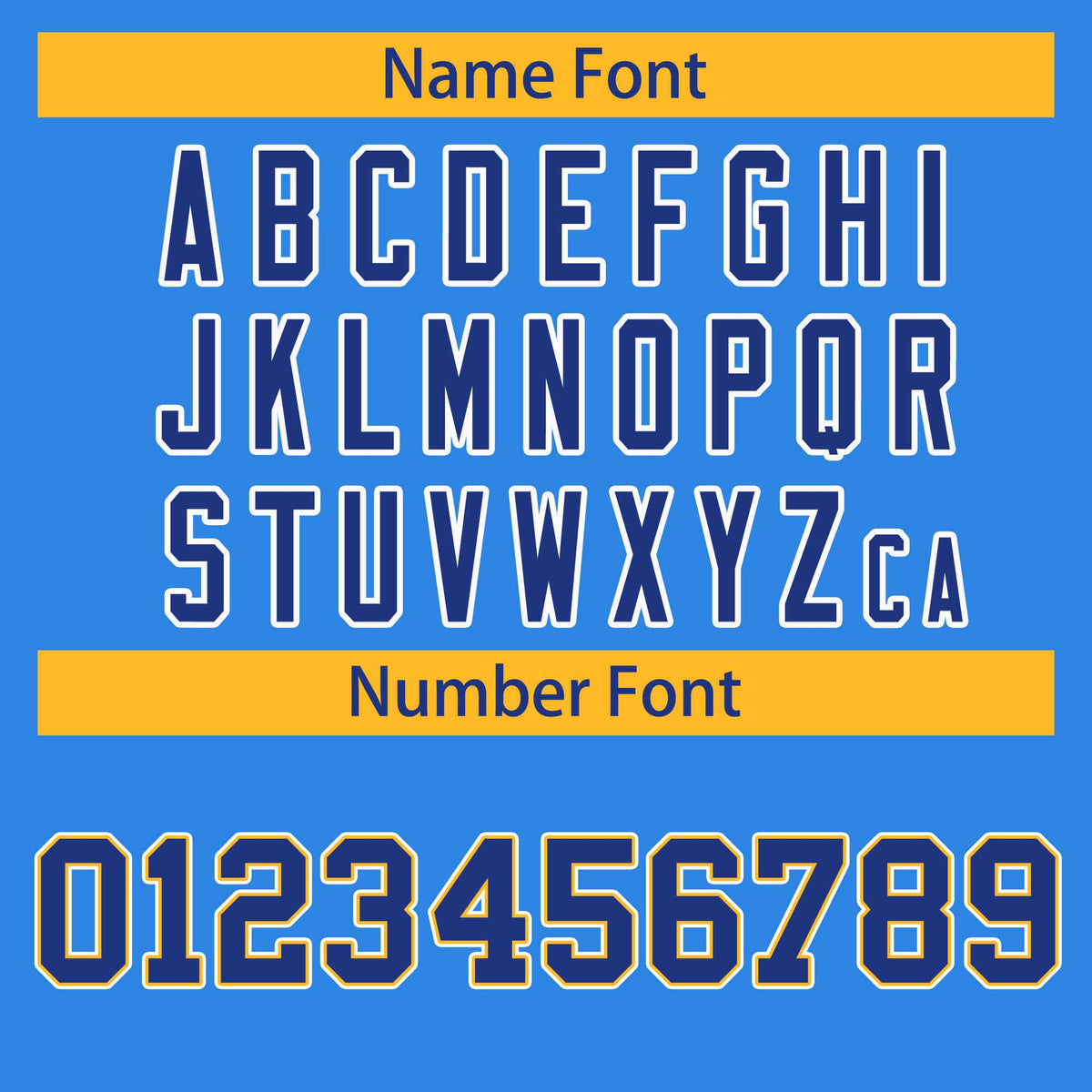 Custom Powder Blue Royal Gold-White Classic Style Hockey Jersey | KXKSHOP