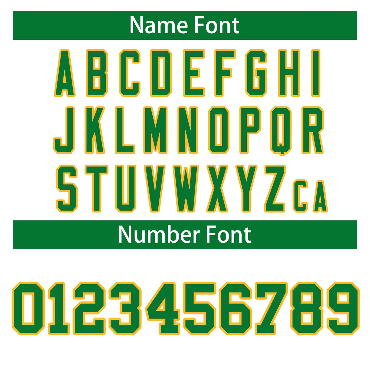 Custom White Kelly Green-Gold Classic Style Hockey Jersey | KXKSHOP