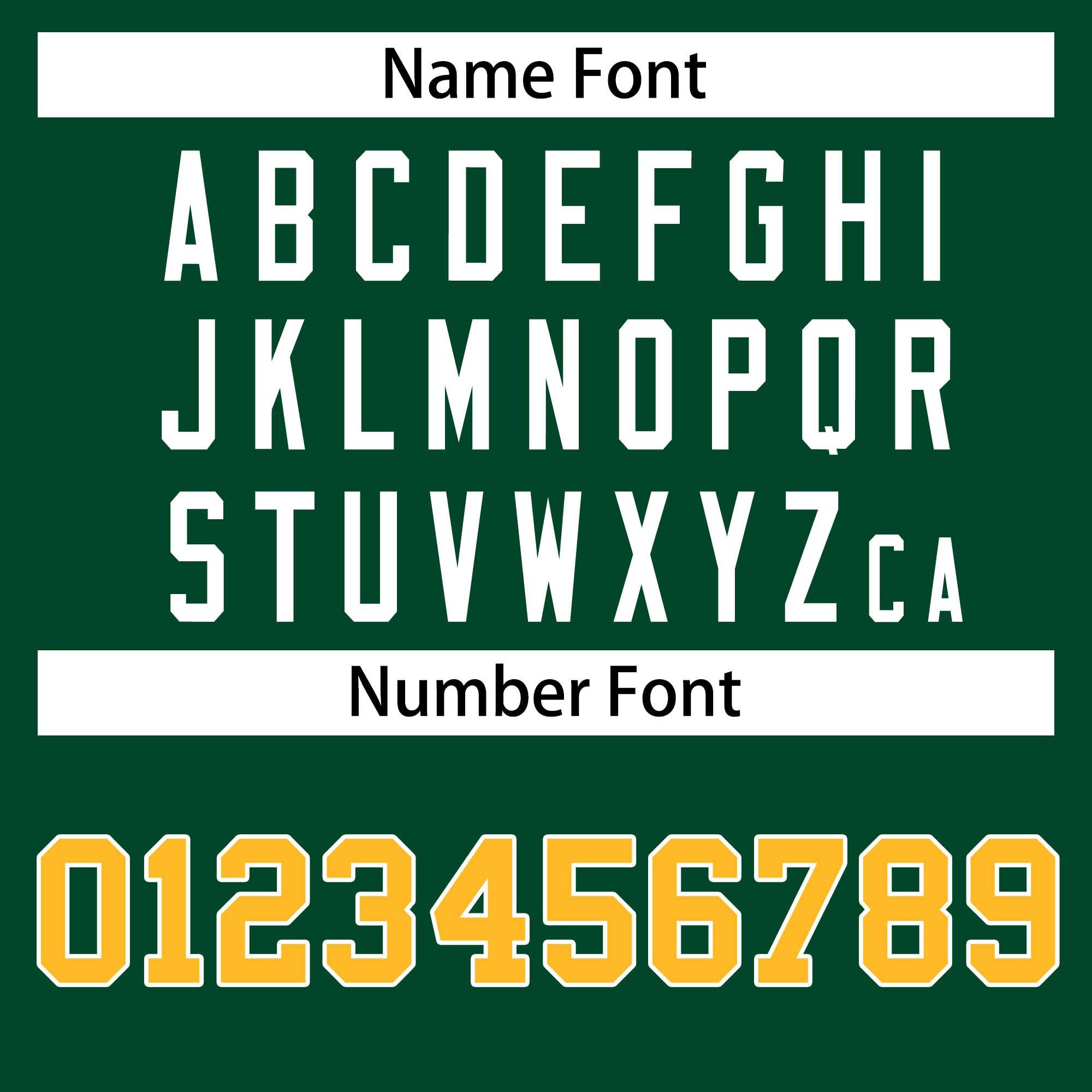 Custom Green Gold-White Classic Style Hockey Jersey | KXKSHOP