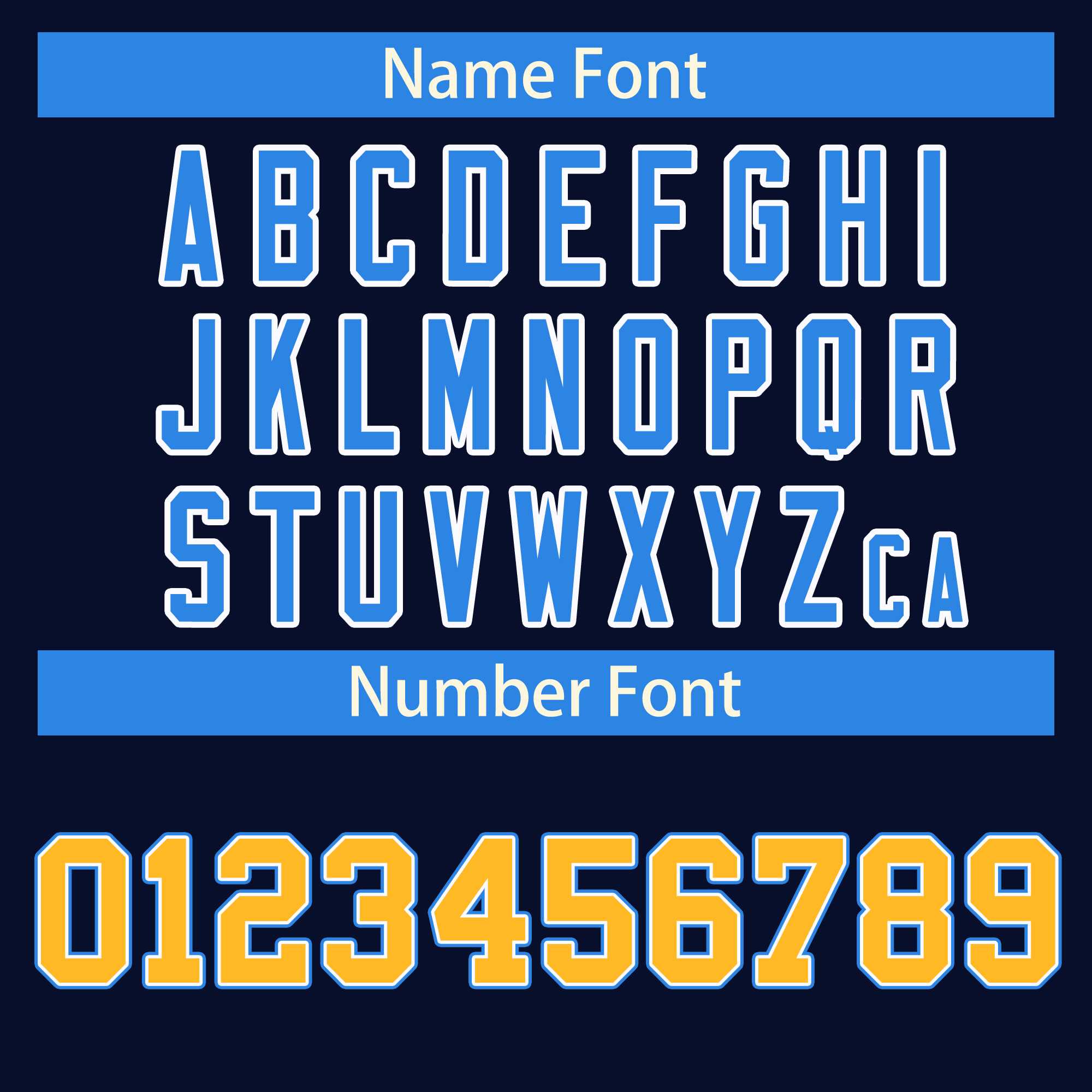 Custom Navy Gold White-Powder Blue Classic Style Hockey Jersey | KXKSHOP