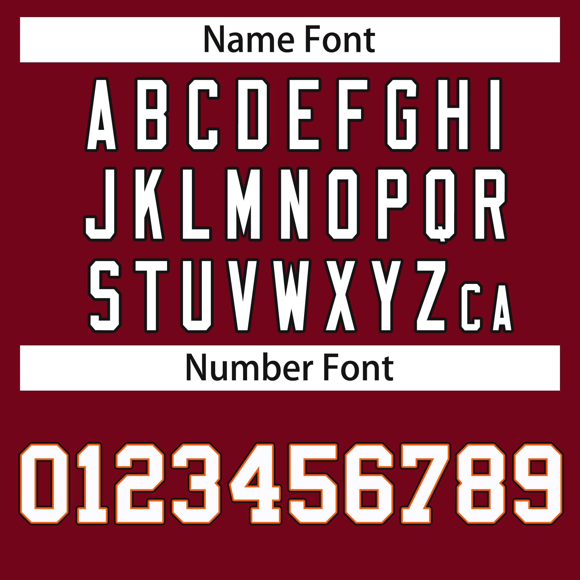 Custom Crimson White Orange-Black Classic Style Hockey Jersey | KXKSHOP