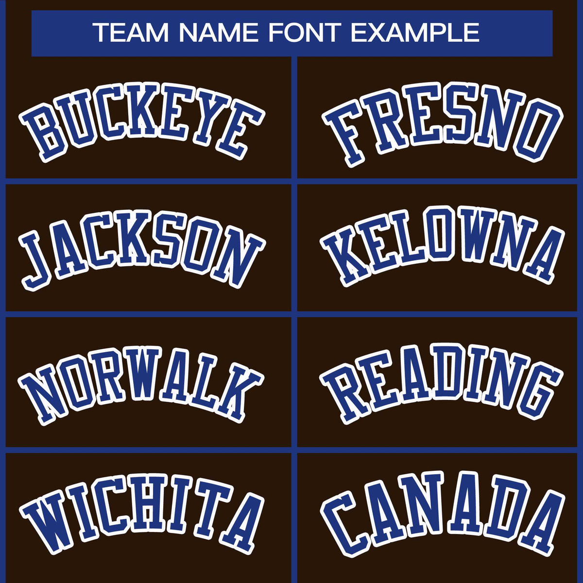 Custom Brown Royal-White Classic Style Hockey Jersey | KXKSHOP