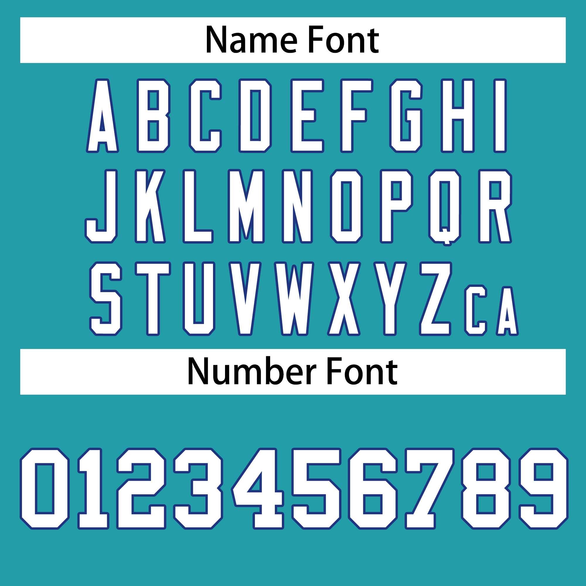 Custom Aqua White-Royal Classic Style Hockey Jersey | KXKSHOP