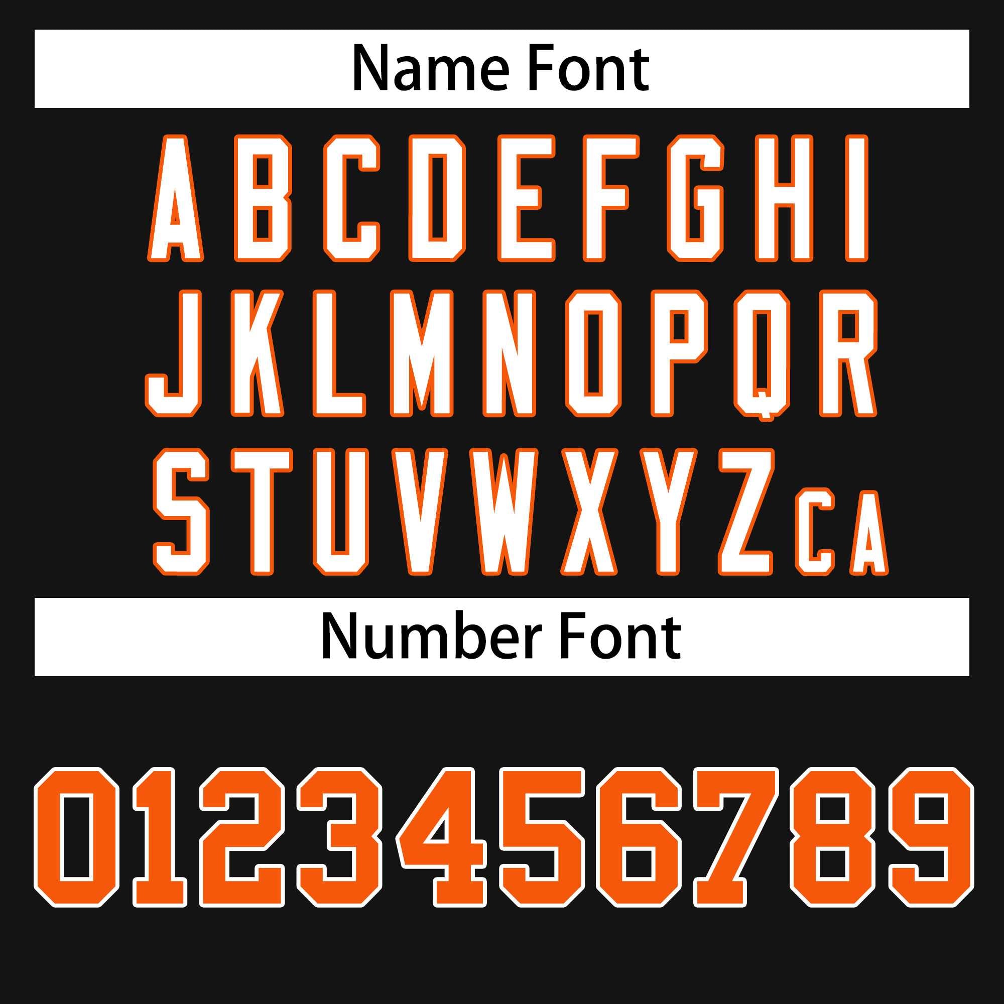 Custom Black Orange-White Classic Style Hockey Jersey | KXKSHOP