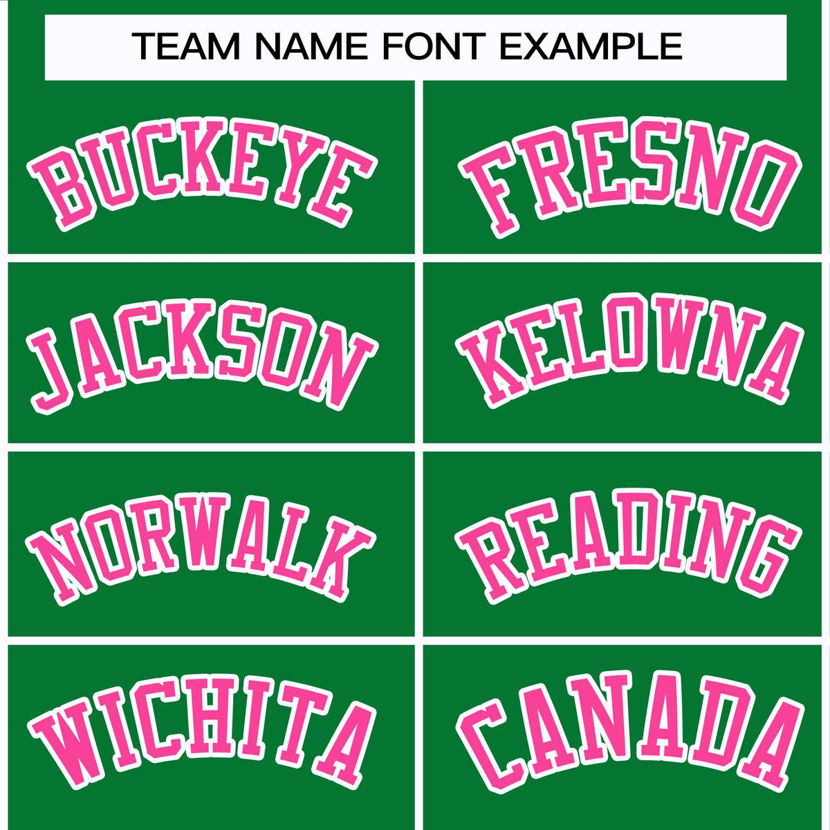 Custom Kelly Green Pink-White Classic Style Hockey Jersey | KXKSHOP