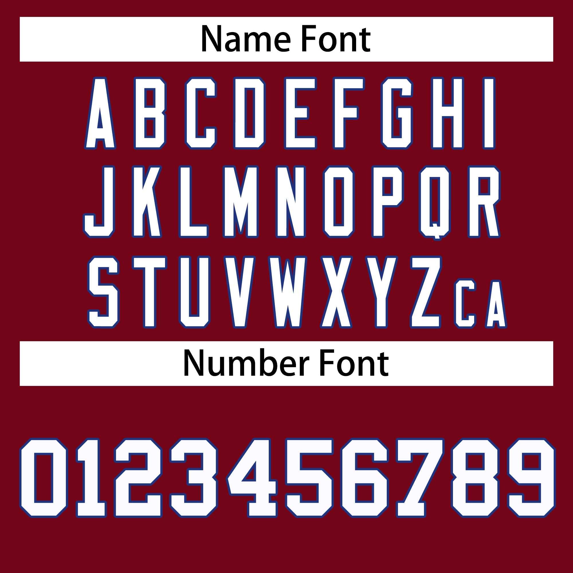 Custom Crimson White-Royal Classic Style Hockey Jersey | KXKSHOP