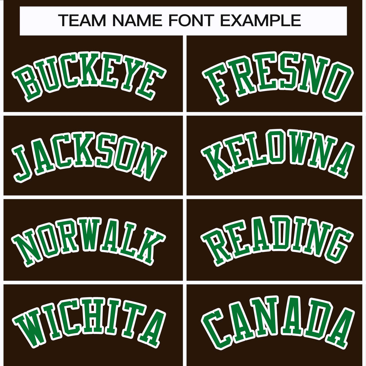 Custom Brown Kelly Green-White Classic Style Hockey Jersey | KXKSHOP