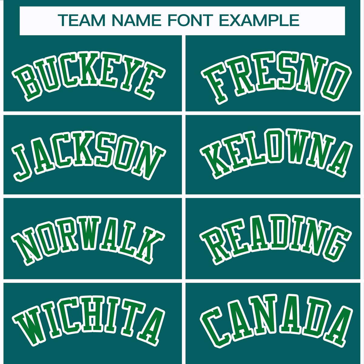 Custom Teal Kelly Green-White Classic Style Hockey Jersey | KXKSHOP