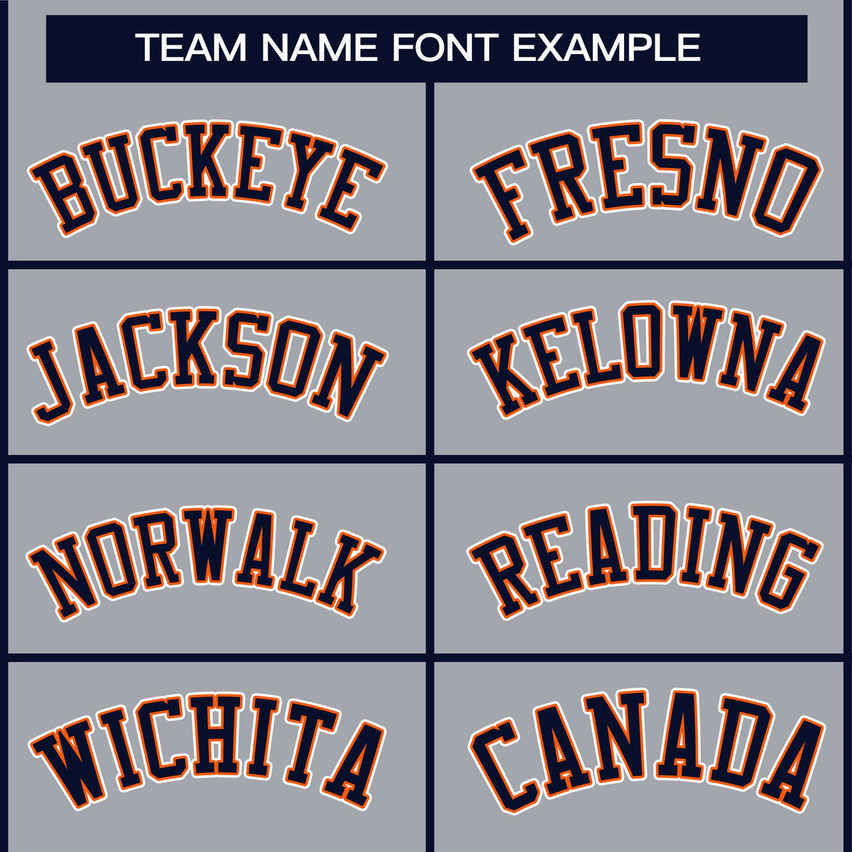Custom Gray Navy Orange-White Classic Style Hockey Jersey | KXKSHOP