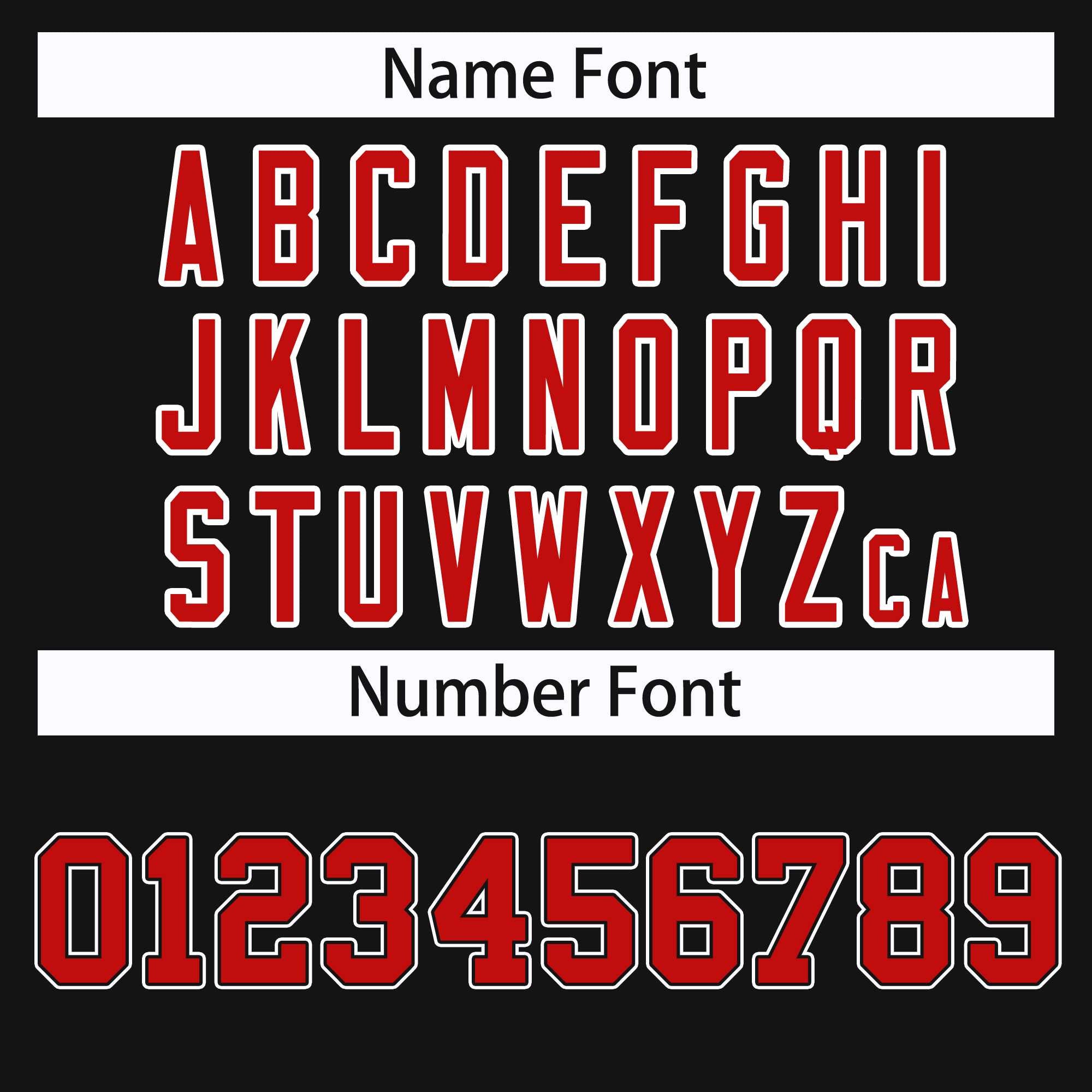 Custom Black Red Black-White Classic Style Hockey Jersey | KXKSHOP