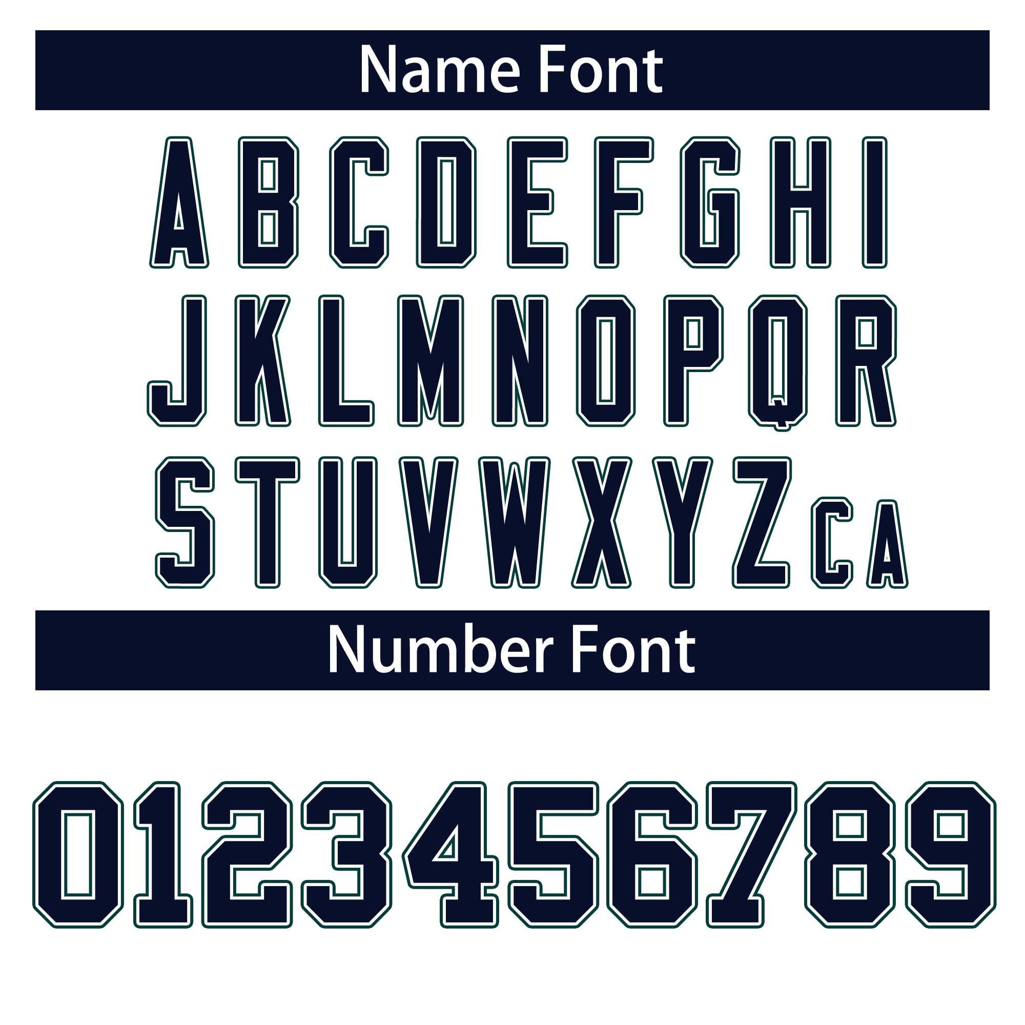 Custom White Navy White-Midnight Green Classic Style Hockey Jersey | KXKSHOP