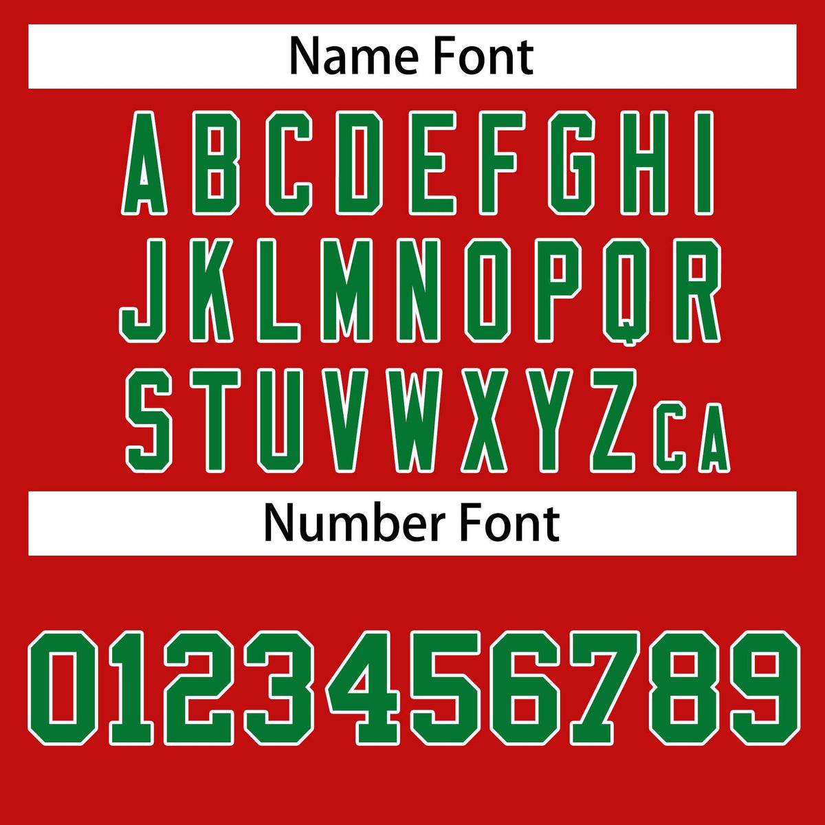 Custom Red Kelly Green-White Classic Style Hockey Jersey | KXKSHOP