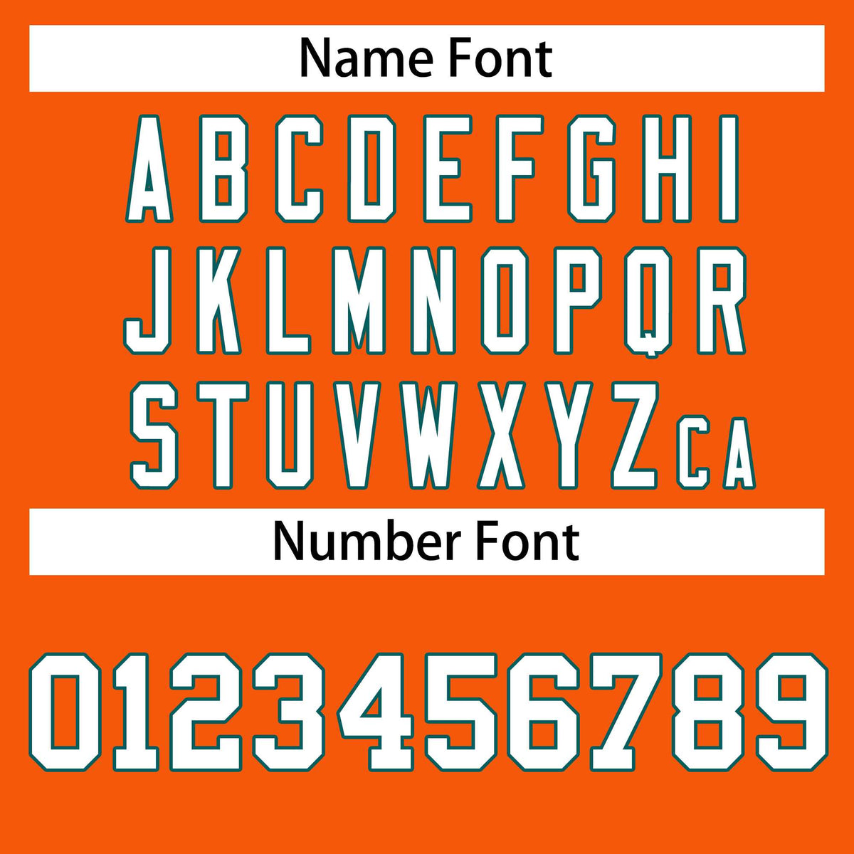 Custom Orange White-Aqua Classic Style Hockey Jersey | KXKSHOP