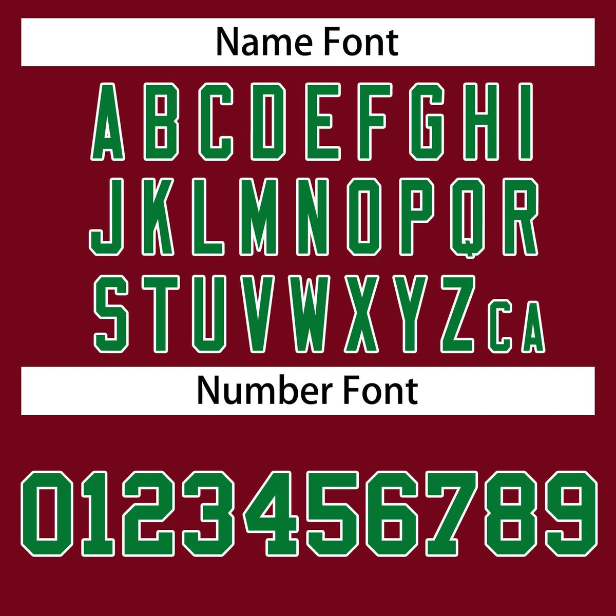 Custom Crimson Kelly Green-White Classic Style Hockey Jersey | KXKSHOP