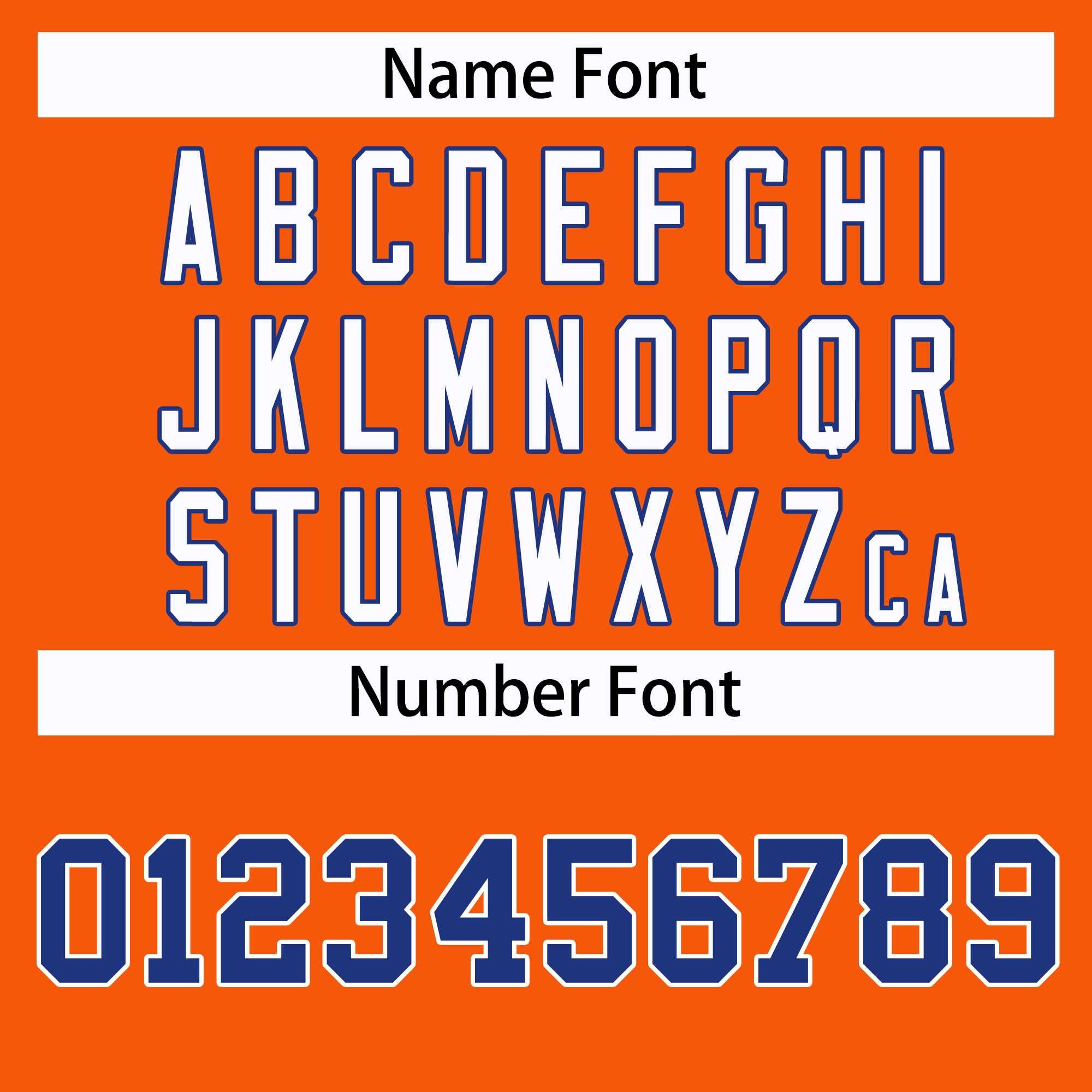 Custom Orange Royal White-Black Classic Style Hockey Jersey | KXKSHOP