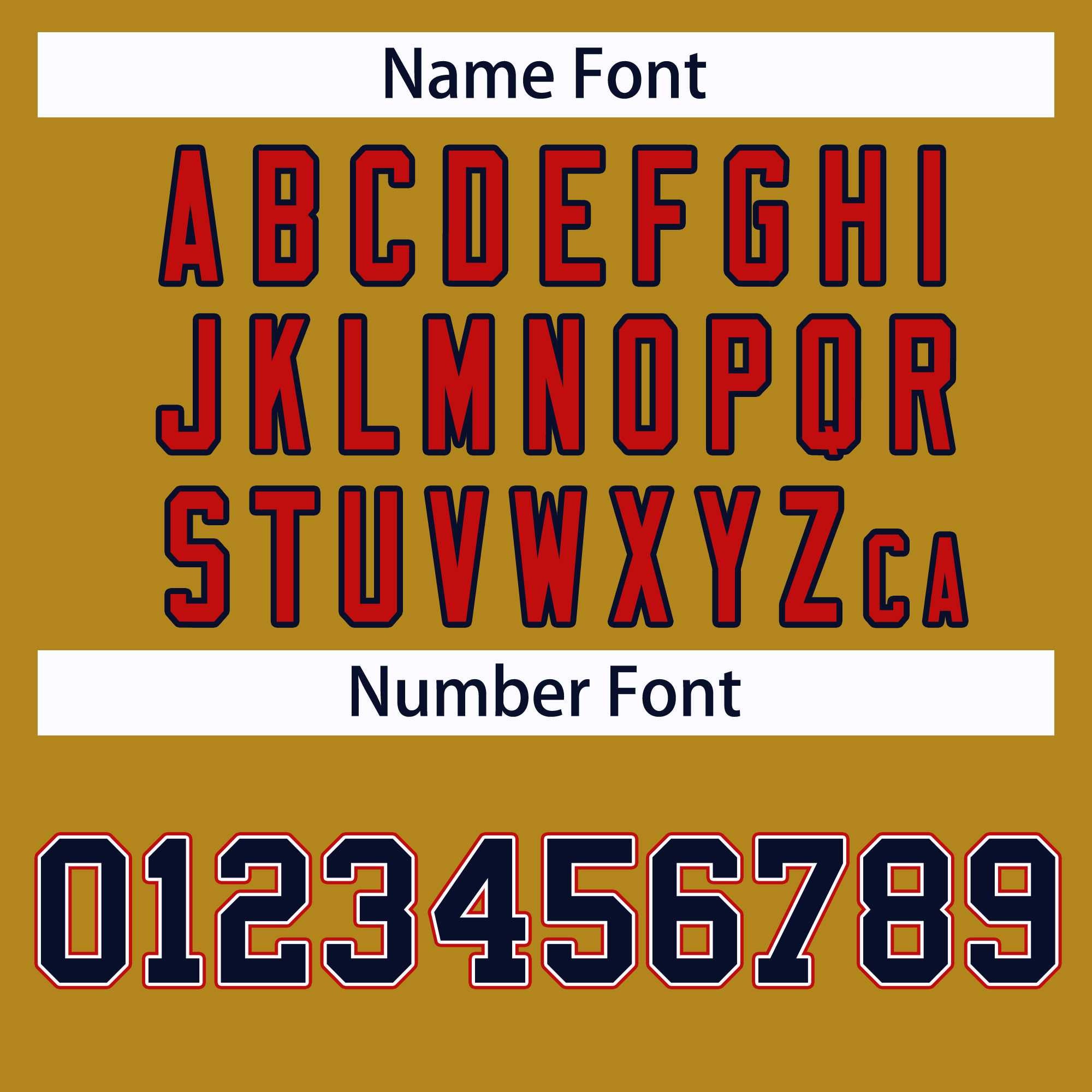 Custom Old Gold Navy White-Red Classic Style Hockey Jersey | KXKSHOP