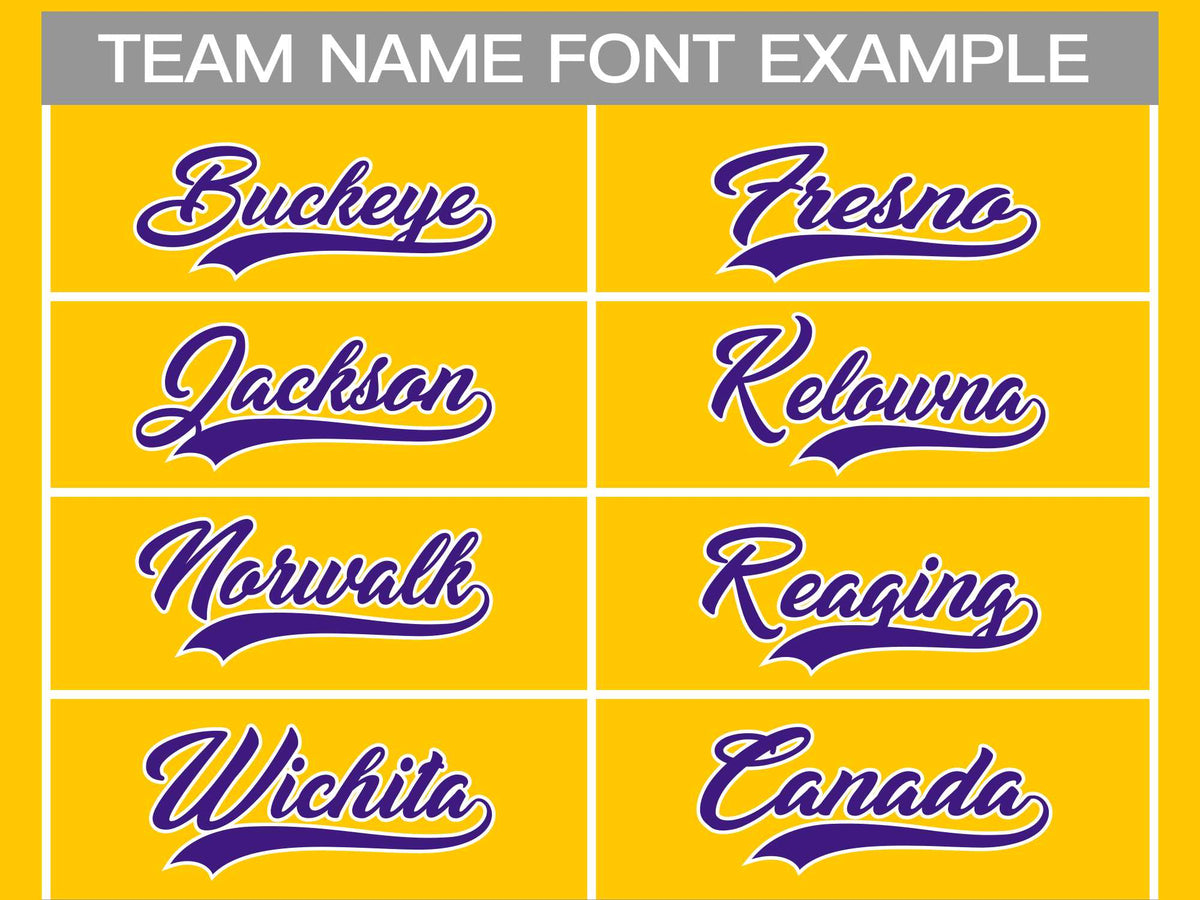 Custom Gold Purple-White Classic Style Hockey Jersey | KXKSHOP