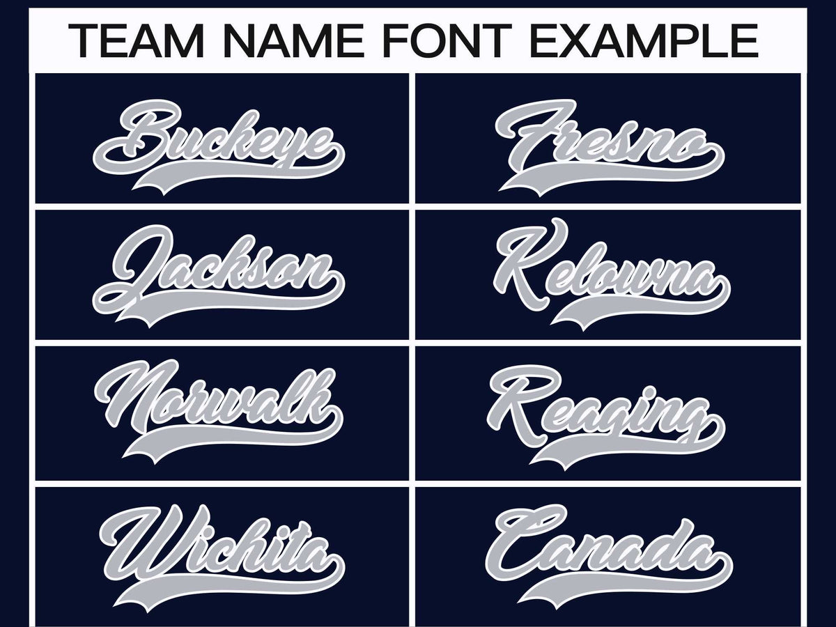 Custom Navy Gray-White Classic Style Hockey Jersey | KXKSHOP