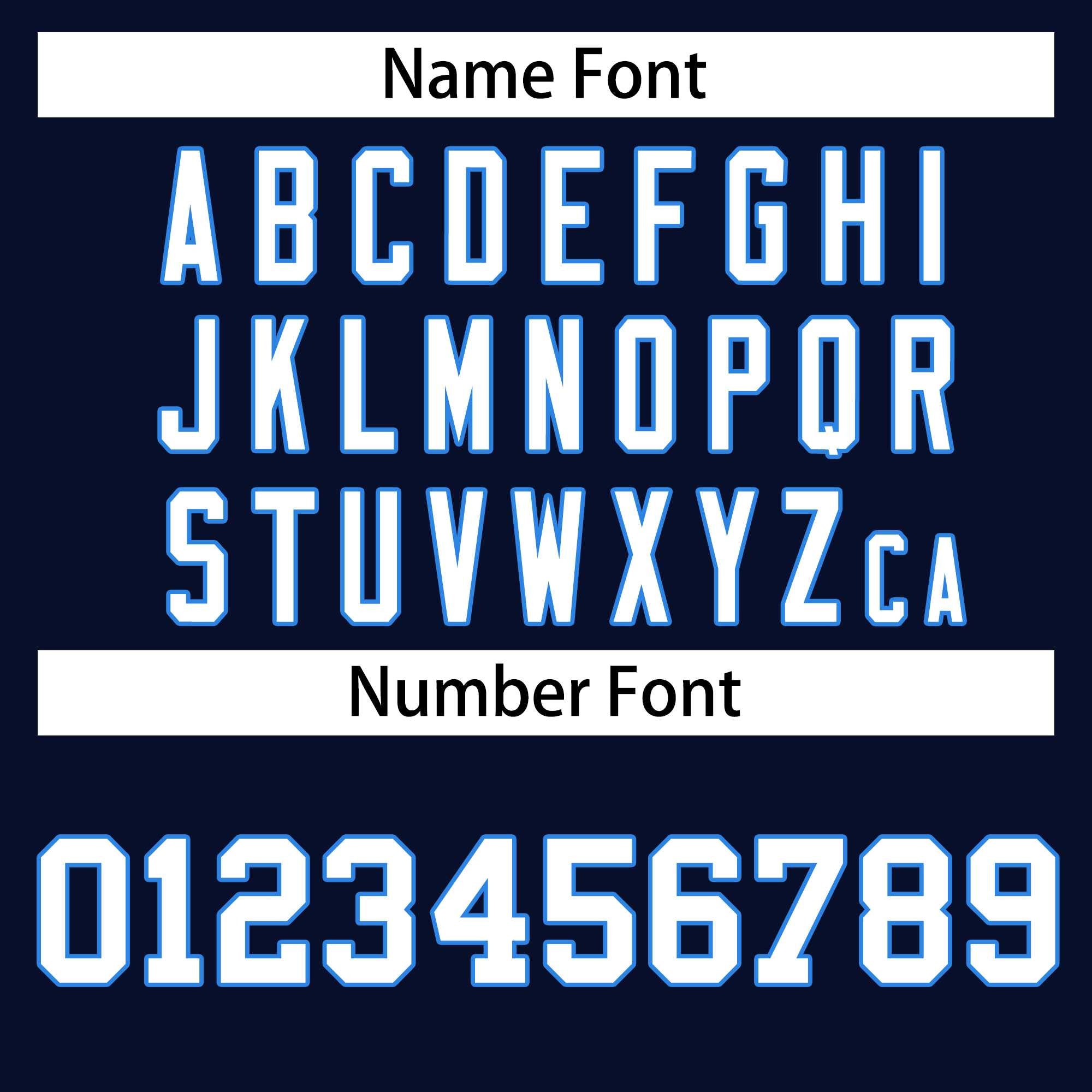 Custom Navy White-Powder Blue Classic Style Hockey Jersey | KXKSHOP